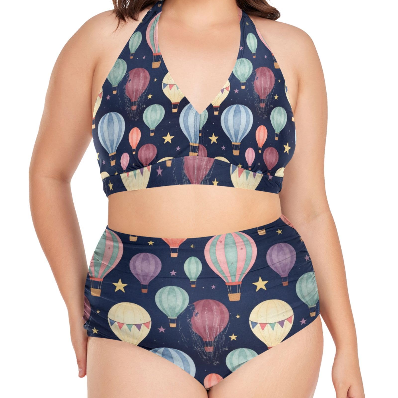 FRODOTGV Stroje kąpielowe damskie plus size L-4XL