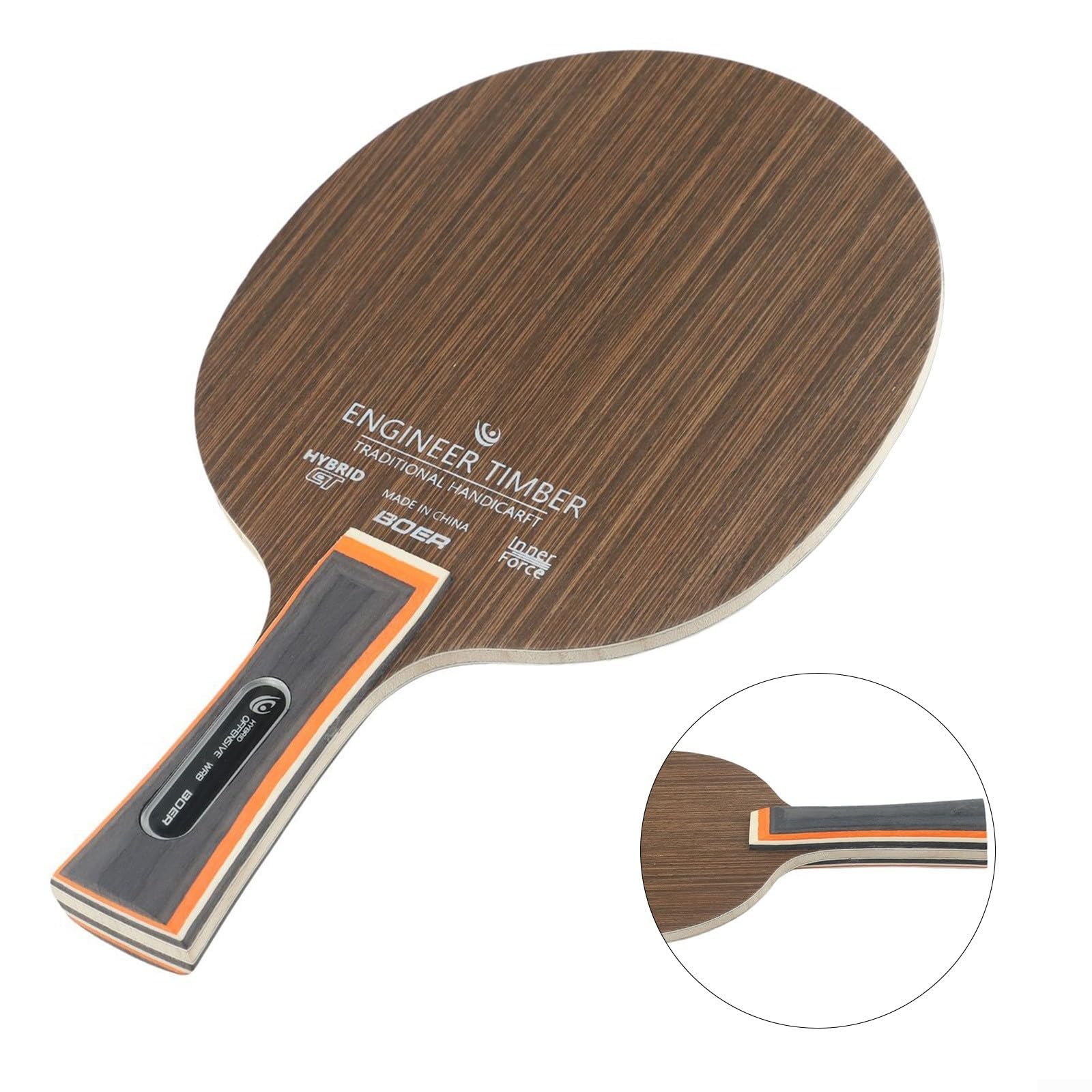 Lleva tu juego al siguiente nivel con esta placa inferior de raqueta de tenis de mesa