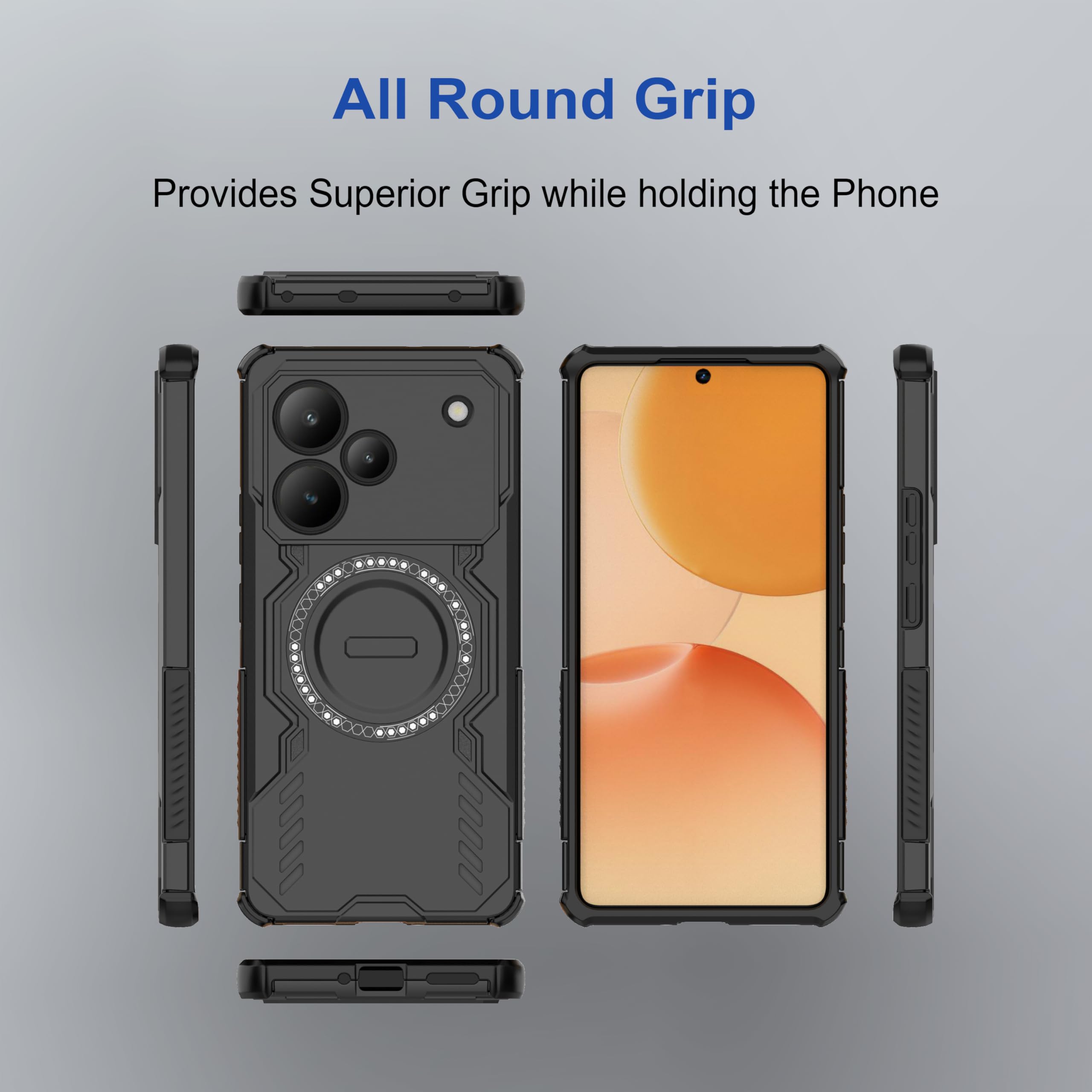 Realme P4 Pro Case - MagSafe, Wallet, Car Mount -7 Realme P4 Pro Case - MagSafe, Wallet, Car Mount -7