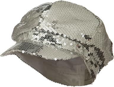Sequin newsboy hat Clearance