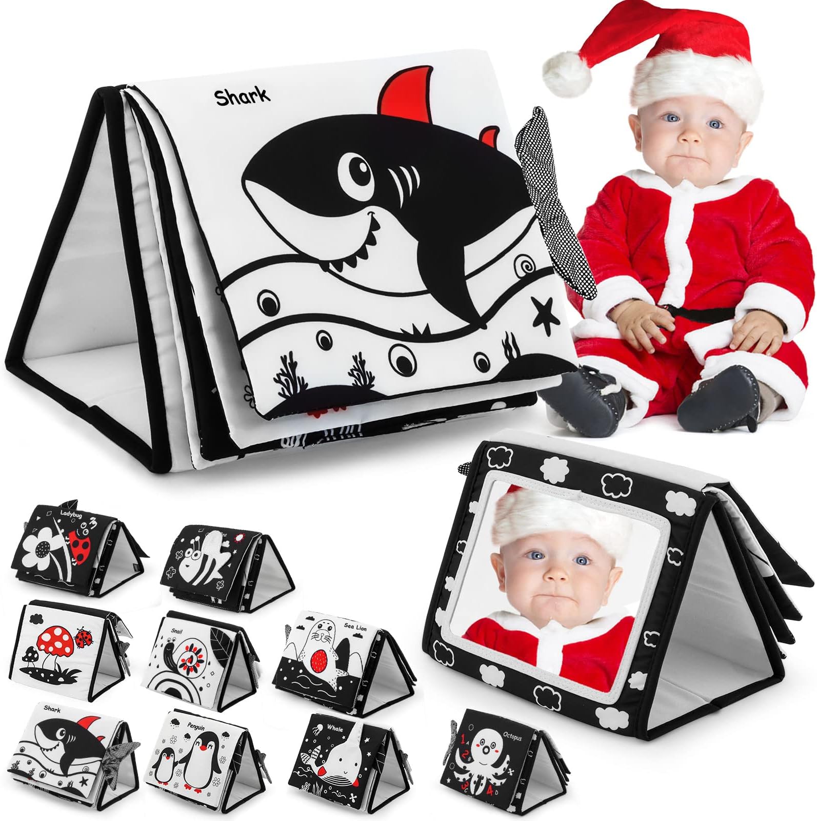 Black and White High Contrast Crinkle Book
