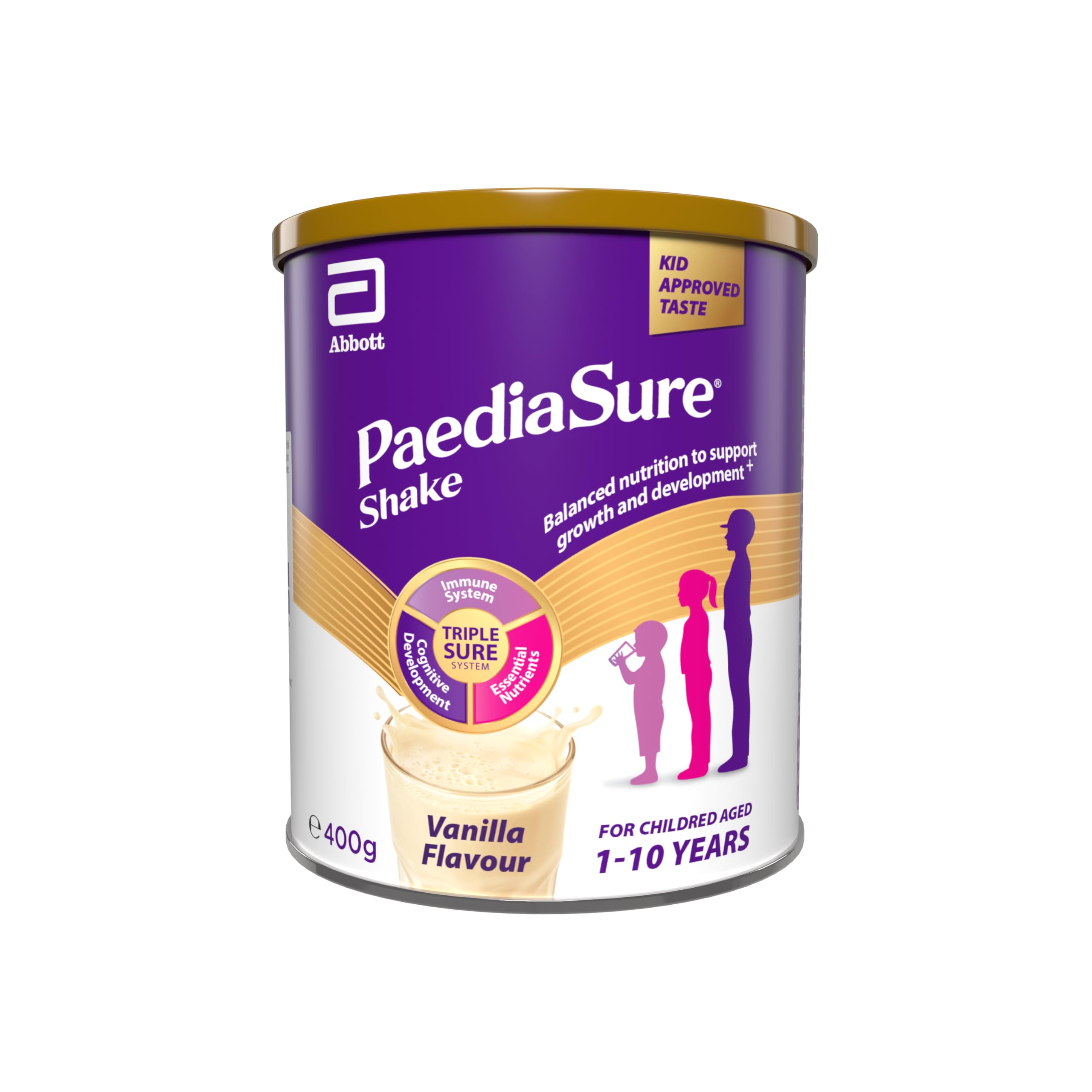 PaediaSure Shake Powder Vanilla Flavour Multivitamin Drink for Kids 400g