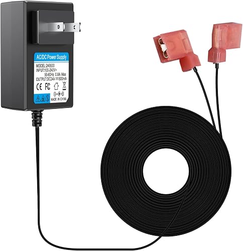 Ousaly Transformador adaptador de corriente para ablandador de agua de 24 V para