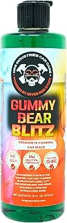Never Ride Stock Gummy Bear Blitz Foaming Car Wash Soap – pH-Neutral Shampoo for Foam Cannon, Bucket & Pressure Washer – Gummy Bear Scented Car Wash for Ceramic & Waxed Finishes (16 Ounce)