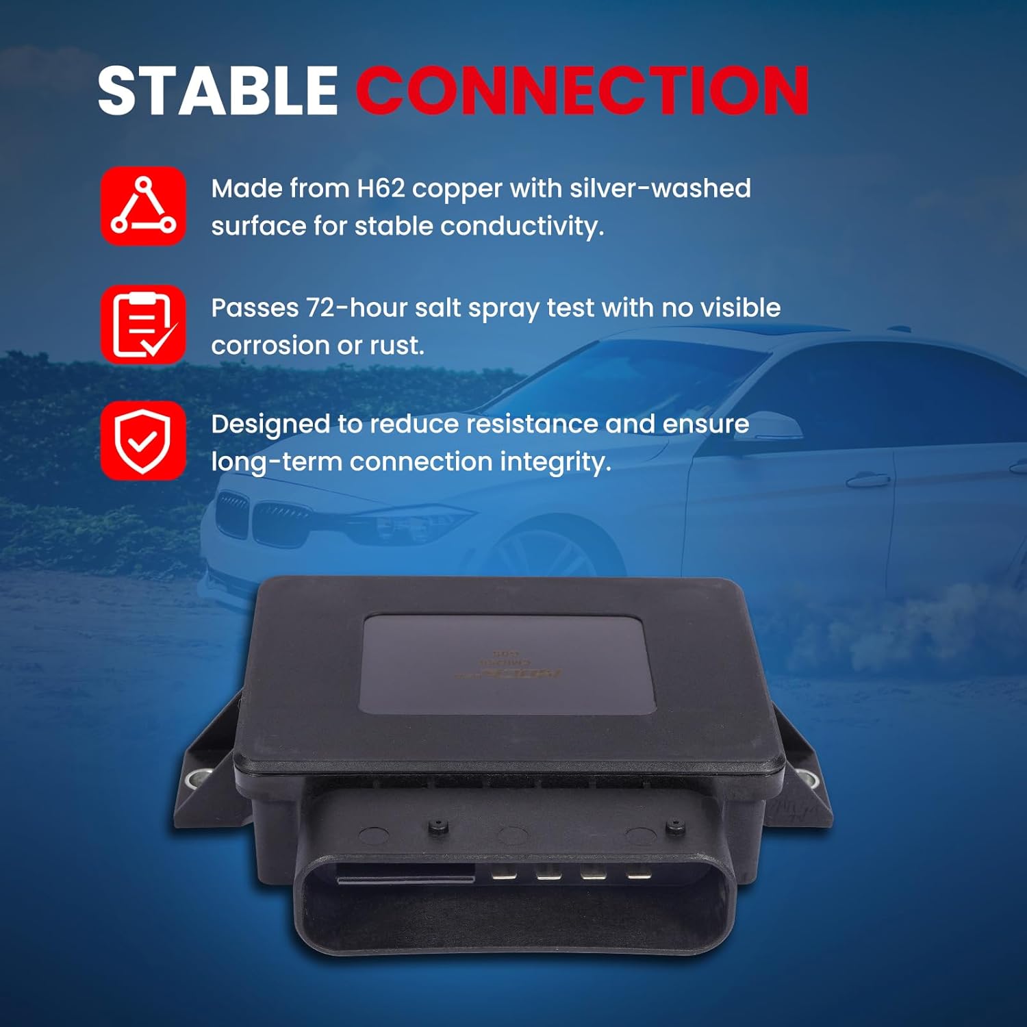 MOCA Parking Brake Control Module Compatible with 2012-2016 for BMW 528i/ 528i xDrive 2.0L, 2011-2016 for BMW 535i/ 535i xDrive 3.0L/ 550i 4.4L/ 550i xDrive 4.4L