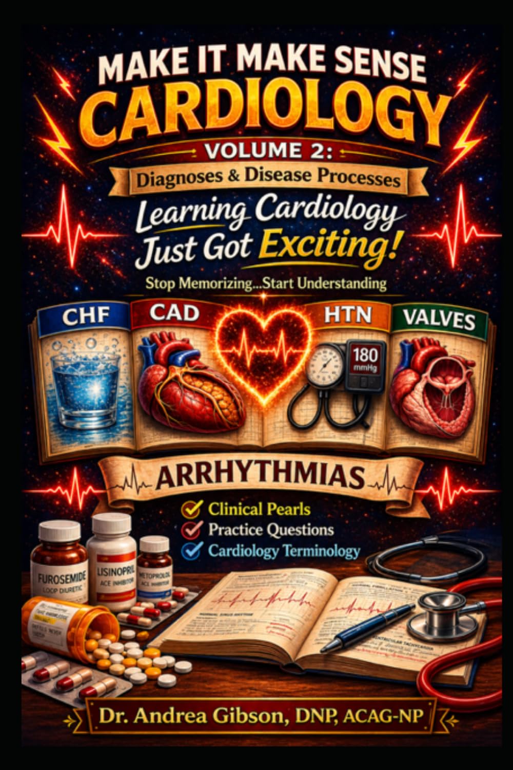 Make It Make Sense Cardiology: Vol. 2: Diagnoses & Disease Processes