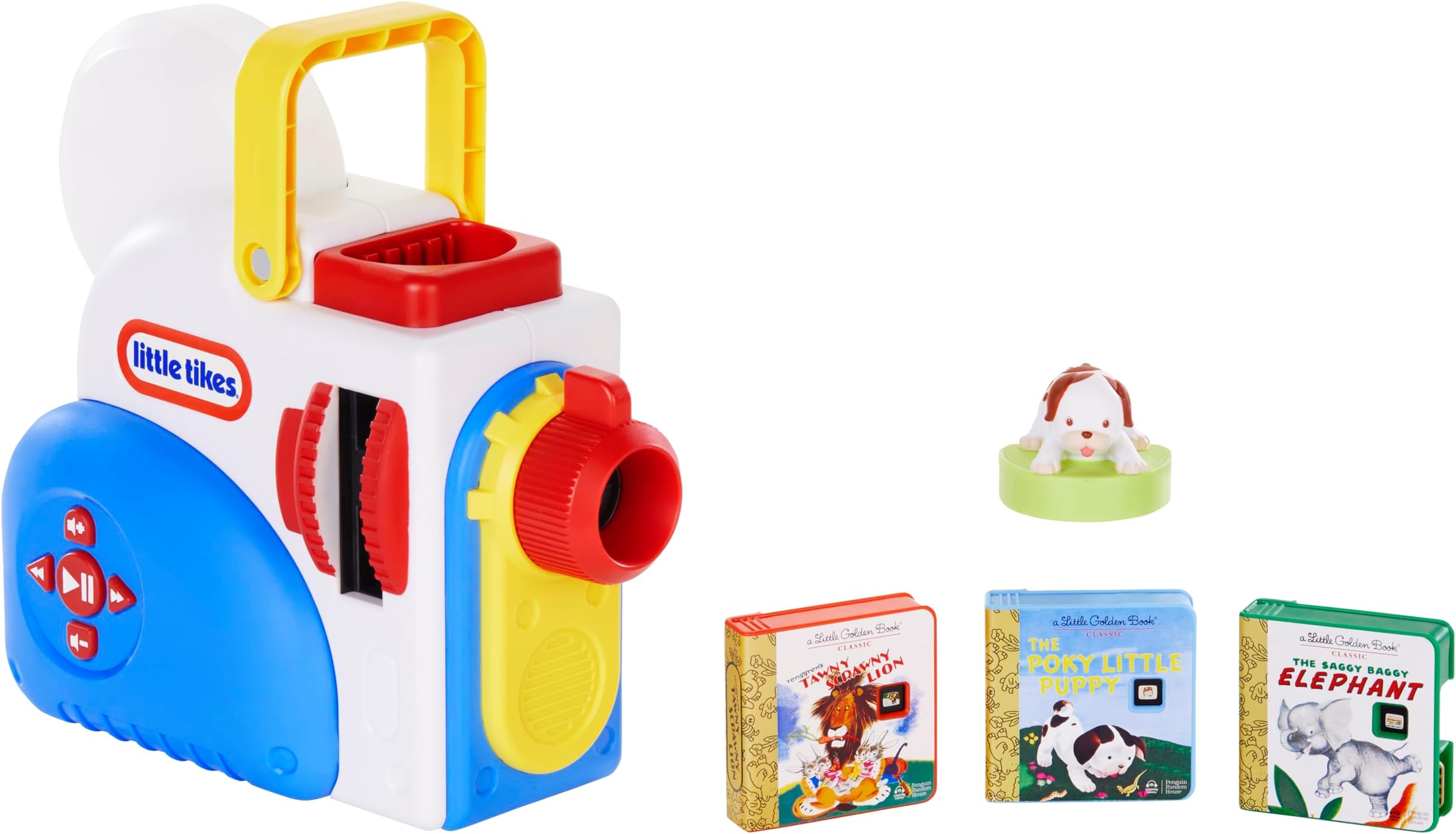Story Dream Machine with 3 Fairy Tale Books & Nightlight The Ugly Duckling, Princess & the Pea, Emperor’s New Clothes Read-Along Projector with Lights & Sounds