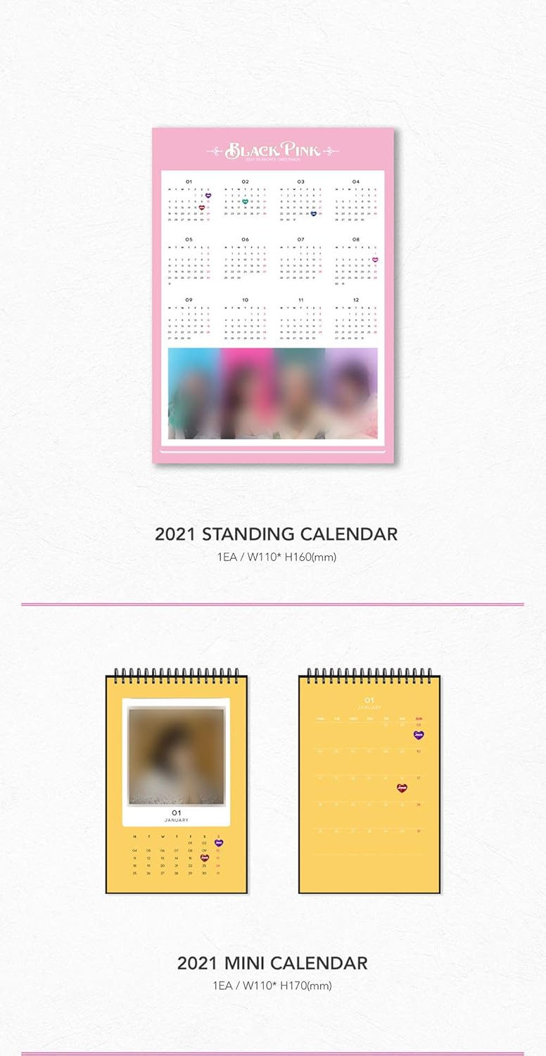 YG Ent. Blackpink - 2021 Season's Greetings+Extra Photocards Set