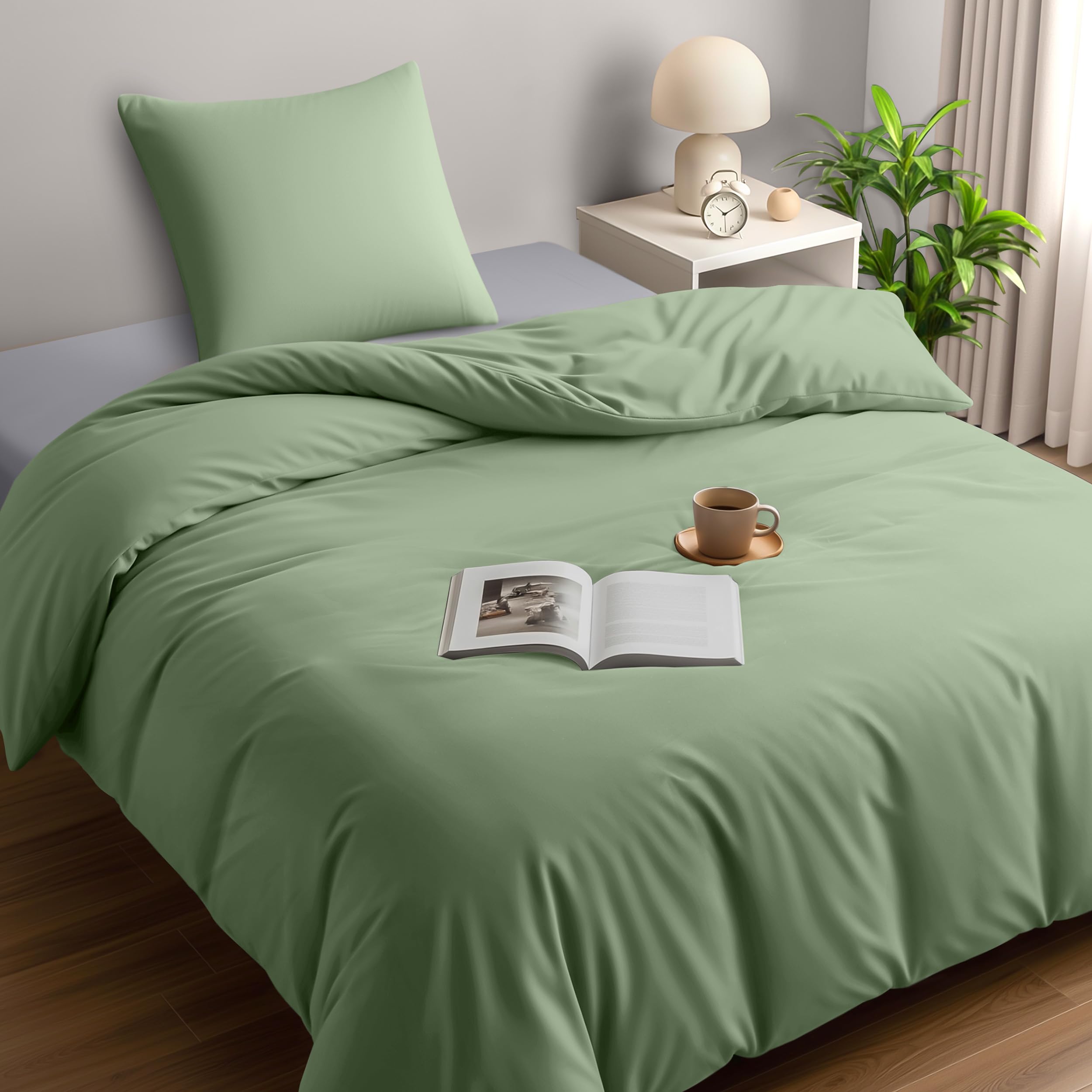 Utopia Bedding Bettwäsche - Mikrofaser Bettbezug + Kissenbezüge