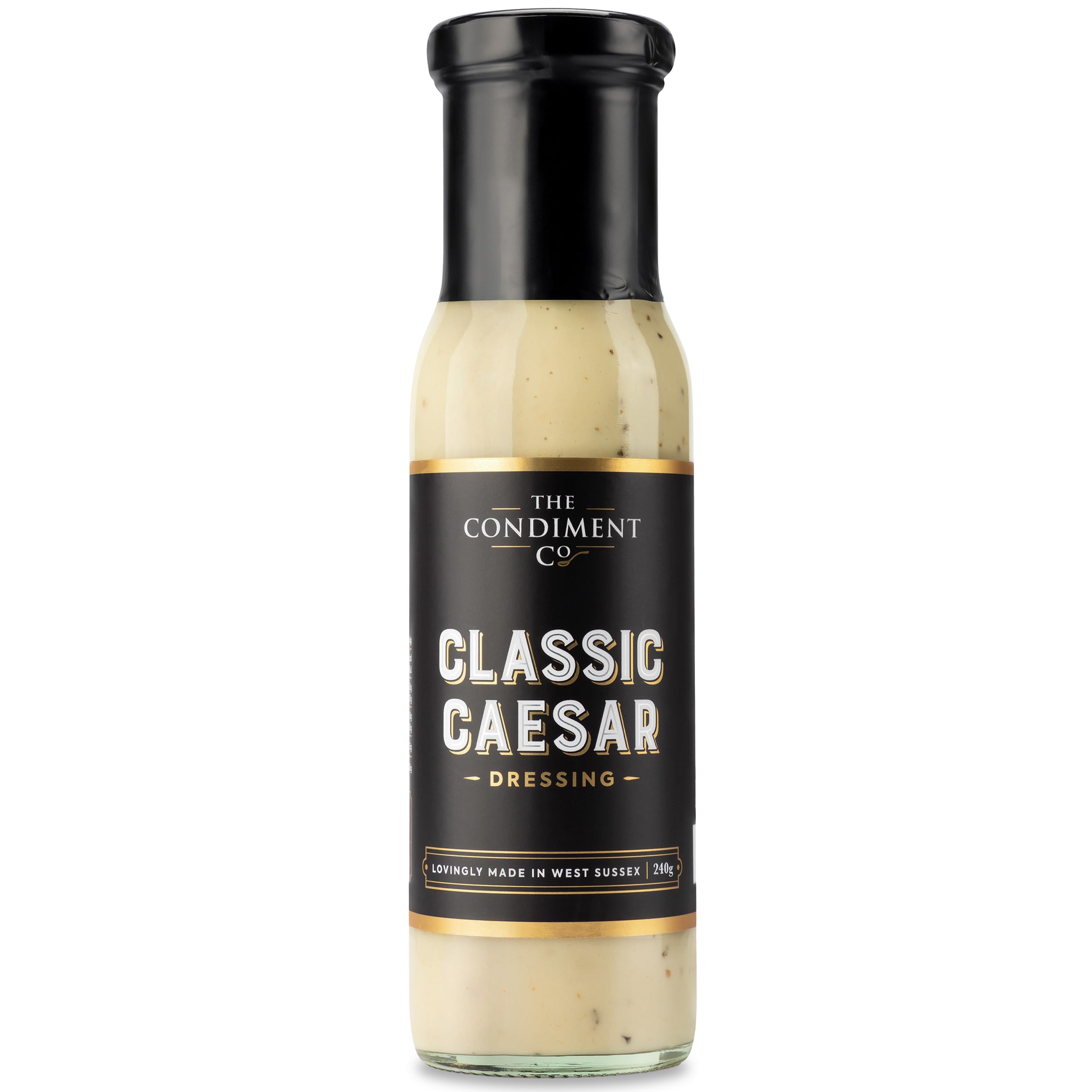 Sponsored Ad – The Condiment Company Classic Caesar Dressing 240g - Rich, Creamy Salad Dressing for Authentic Caesar Flavour