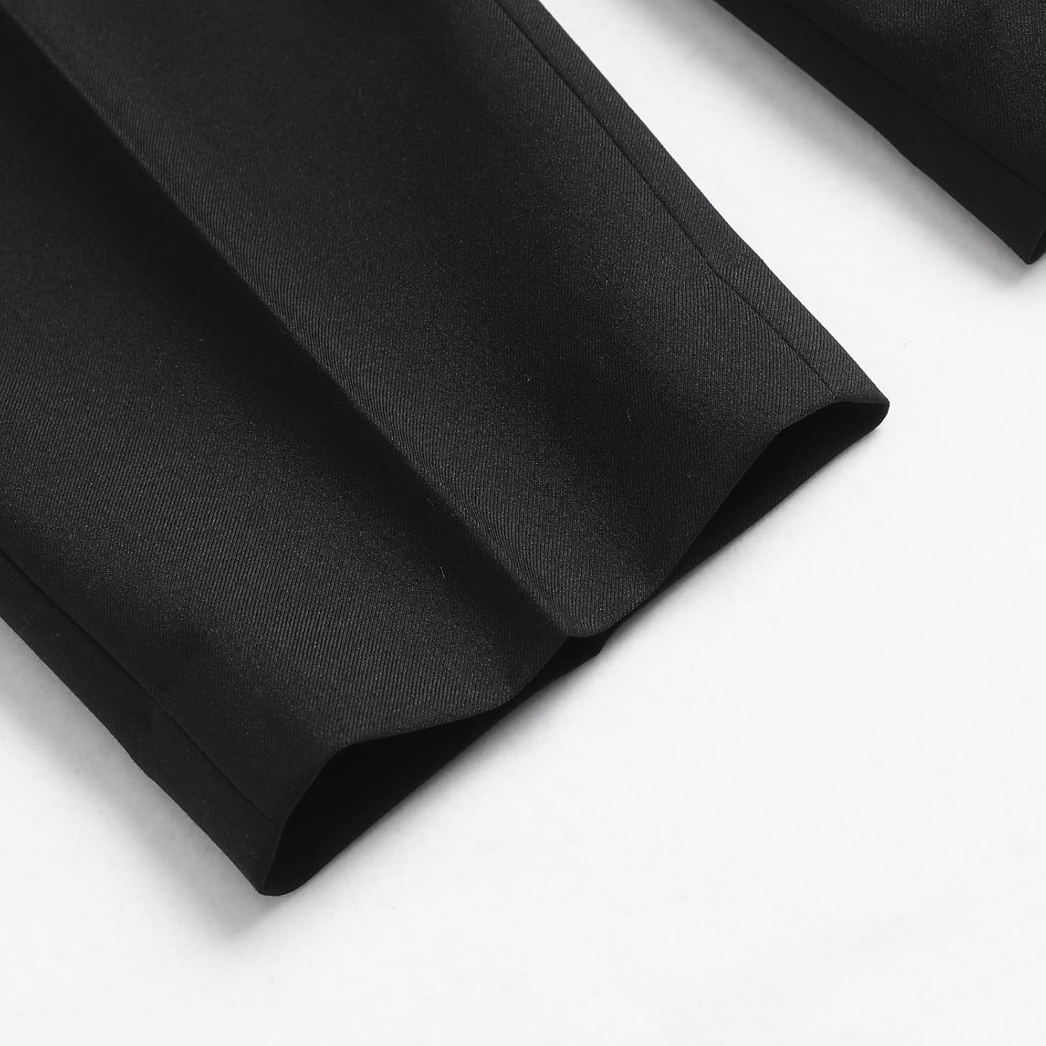 Women's Double Breasted 2 Piece Sets Solid Blazer and Pants Office Formal Suits Sets