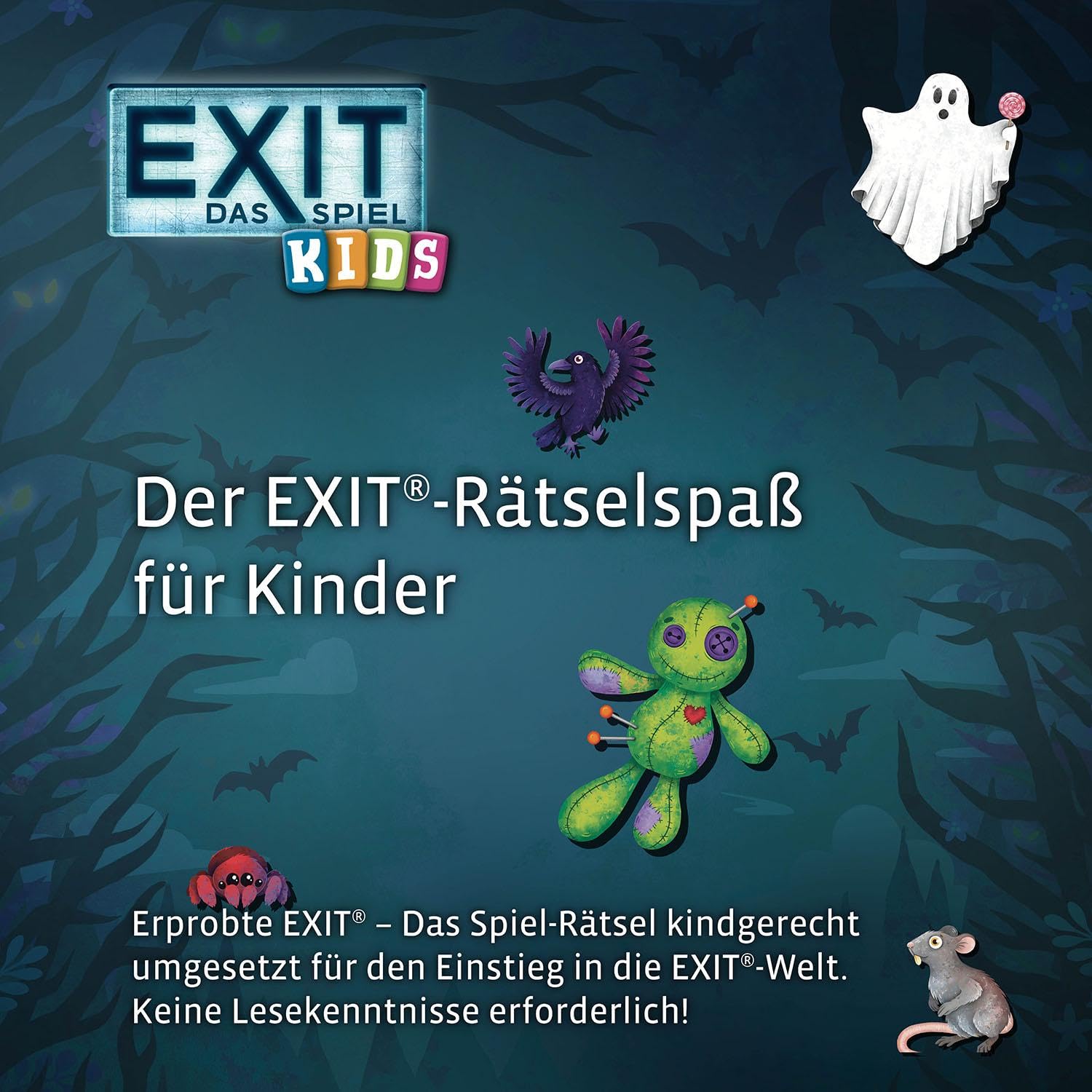 Exit® - Das Spiel - Kids: Gruseliger Rätselspaß: Spiel