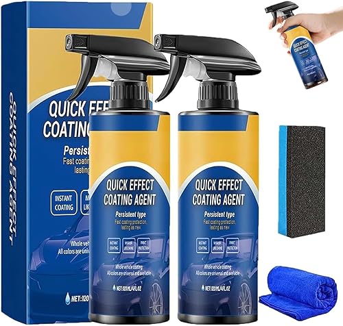 Quick Effect Coating Agent for Car, 2 Stück Schnellwirkungs-Beschichtungsmittel 