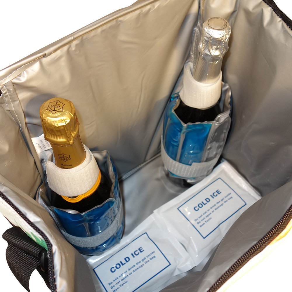 Grande fresco de picnic bolso- 28 litros -Térmica Isotérmica (Zig Zag)