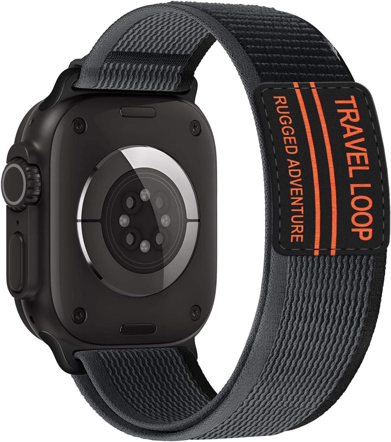 Trail Loop Band - for Apple Watch Ultra 2 Band/Ultra Bands 49mm 46mm 45mm 44mm 42mm 41mm 40mm 38mm Men Women,Rugged Braided Elastic Weave Sport Strap for iWatch Ultra Series 10/9/8/7/6/SE/5/4/3