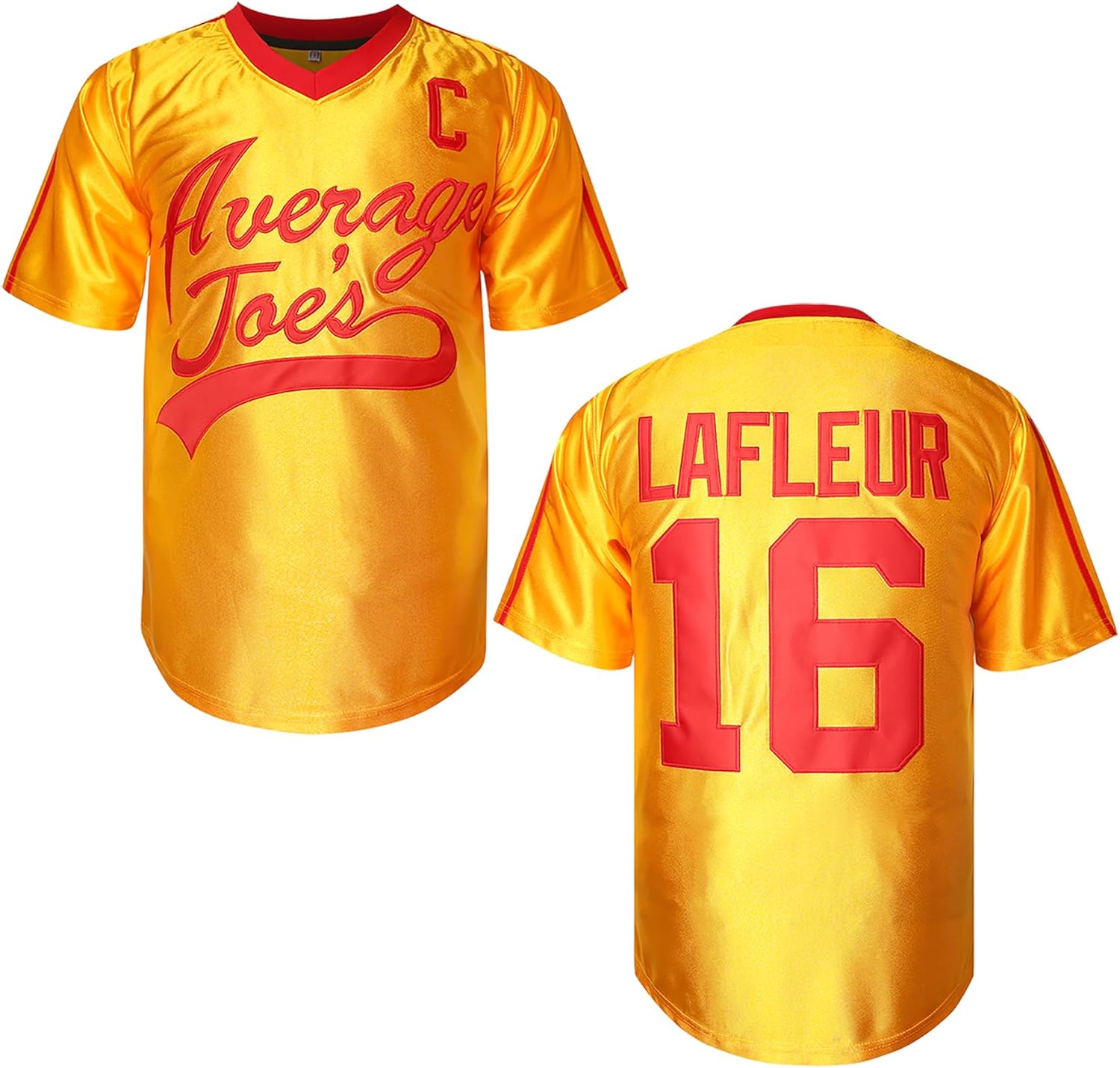 Men's #16 Peter Lafleur Average Joes Dodgeball Jersey T-Shirt Dodgeball Movie Peter Lafleur Costume T Shirt