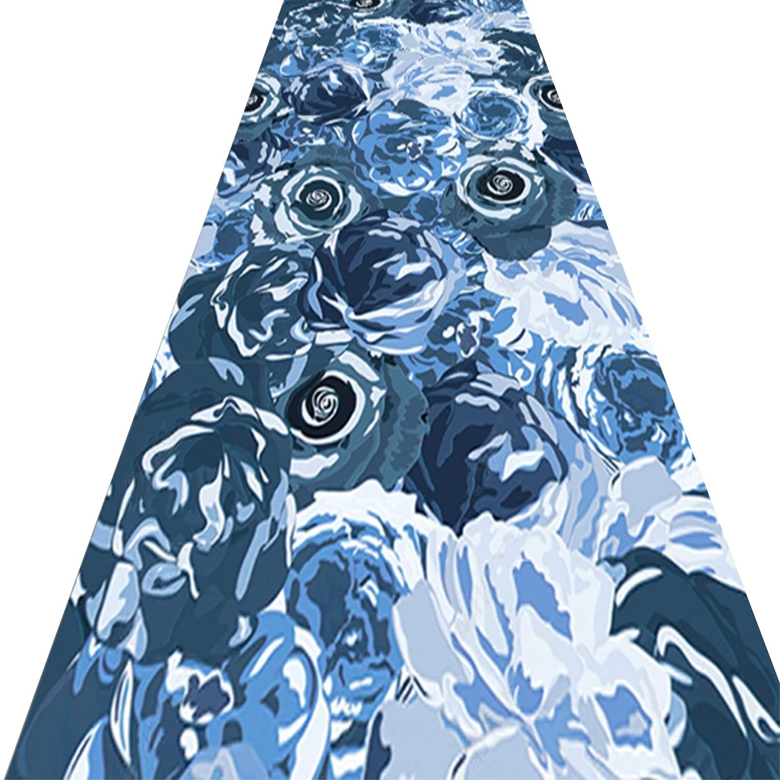 Tapis de passage antidérapant ZRUYI avec impression 3D moderne et sur mesure