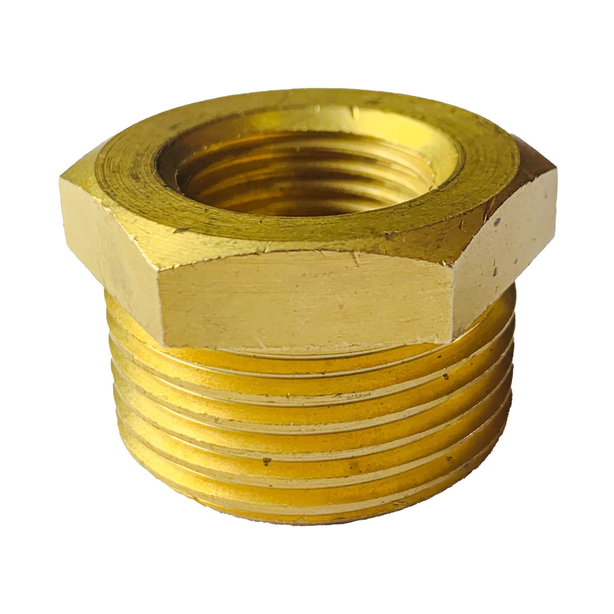 See full amazon price history chart for Brass Reducer Bush Pipe Fitting | Outer Male 1" into Inner Female 1/2" | Brass Reducer Bush Pipe Fitting | Outer Male 1" into Inner Female 1/2" | (B08TWZQVQ1) Amazon Price History, Amazon Price Tracker