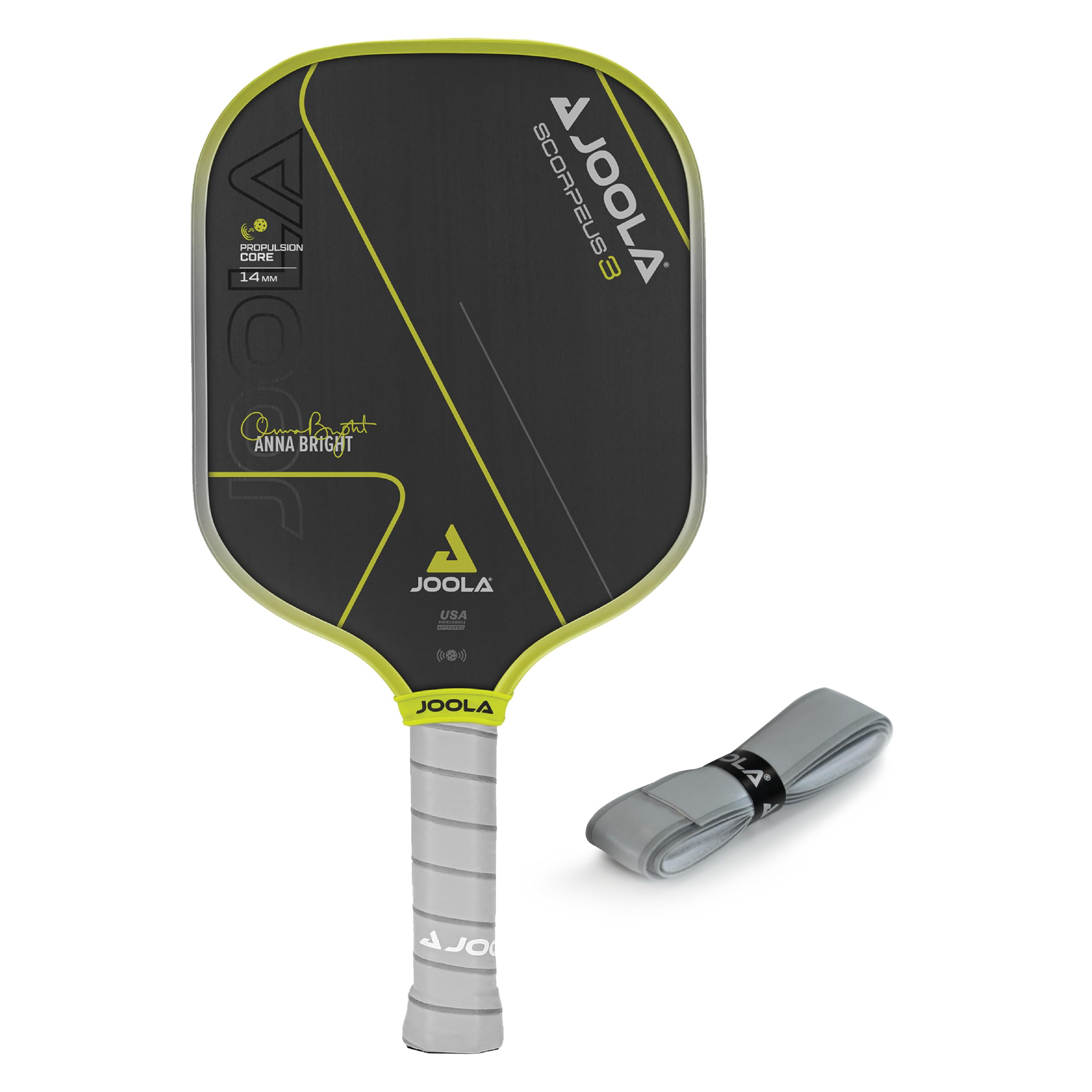 Amazon.com : JOOLA Anna Bright Scorpeus 3 14mm Pickleball Paddle