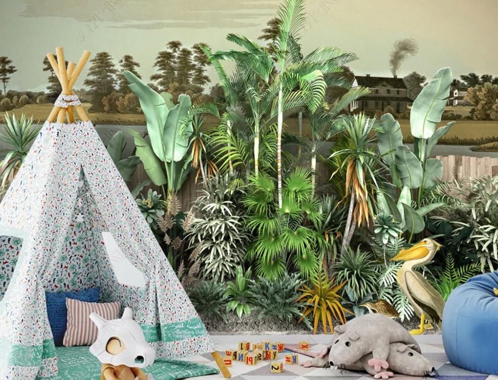 Décoration murale haut de gamme papier peint paysage tropical mer format géant