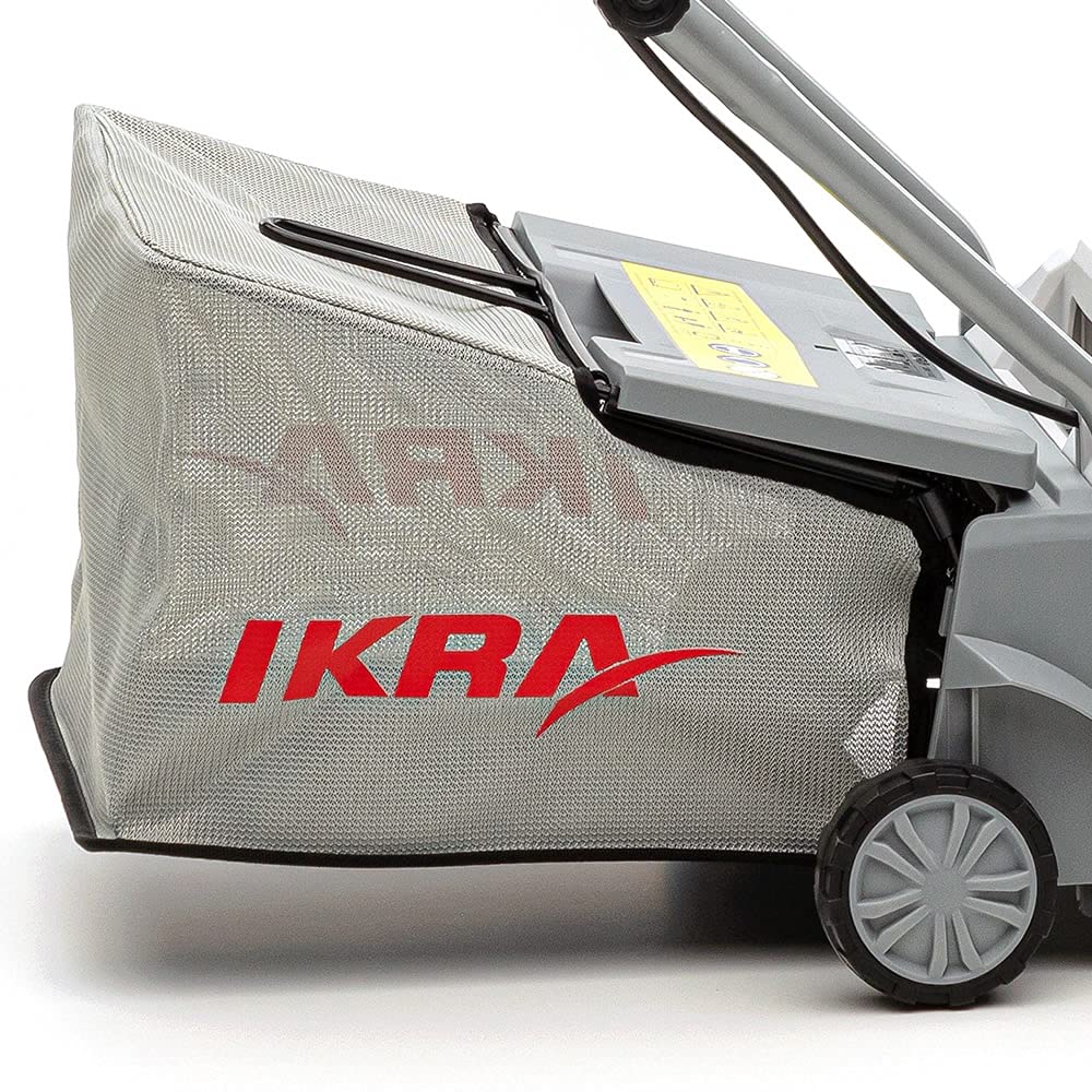 IKRA Aerator i Wertykulator elektryczny IEVL 1532 worek przechwytujący 30l szerokość robocza 32cm głębokość robocza regulowana 1.500W