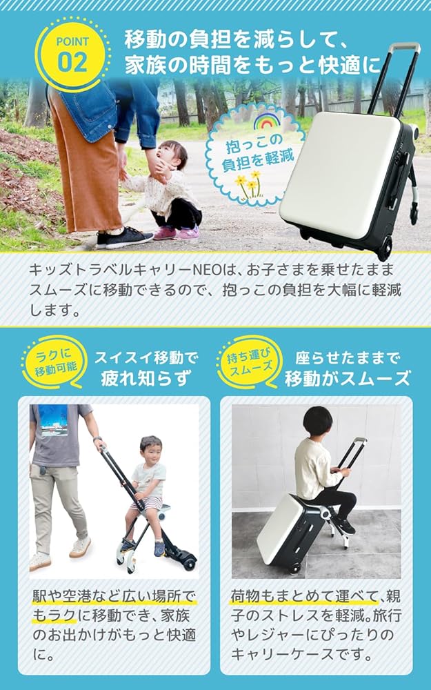 Amazon | [キッズトラベル] NEO 【分離式が、神だった。】 子供