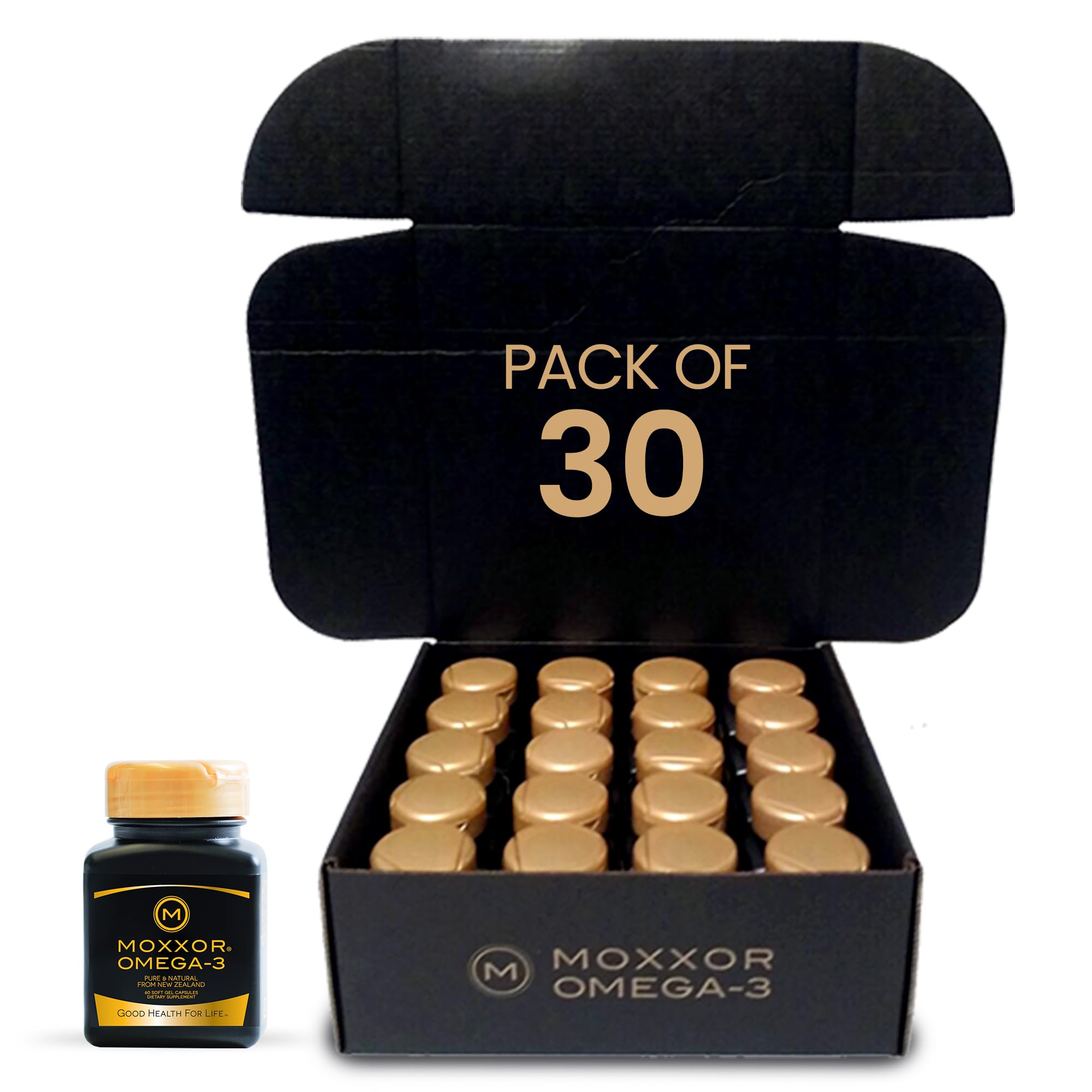 Omega 3 New Zealand Green Lipped Mussel Oil Soft gels for Joint Support and Mobility, Heart & Immune Support, No Fishy Aftertaste, 30-Pack, 1800 Soft gels, 2-Soft gels Per Day, 900 Day Supply