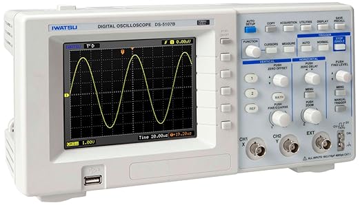 Amazon 岩崎通信機 Iwatsu デジタル オシロスコープ 70mhz 2ch Ds 5107b オシロスコープ 産業 研究開発用品 通販 Amazon 岩崎通信機 Iwatsu デジタル オシロスコープ 70mhz 2ch Ds 5107b オシロスコープ 産業 研究開発用品 通販