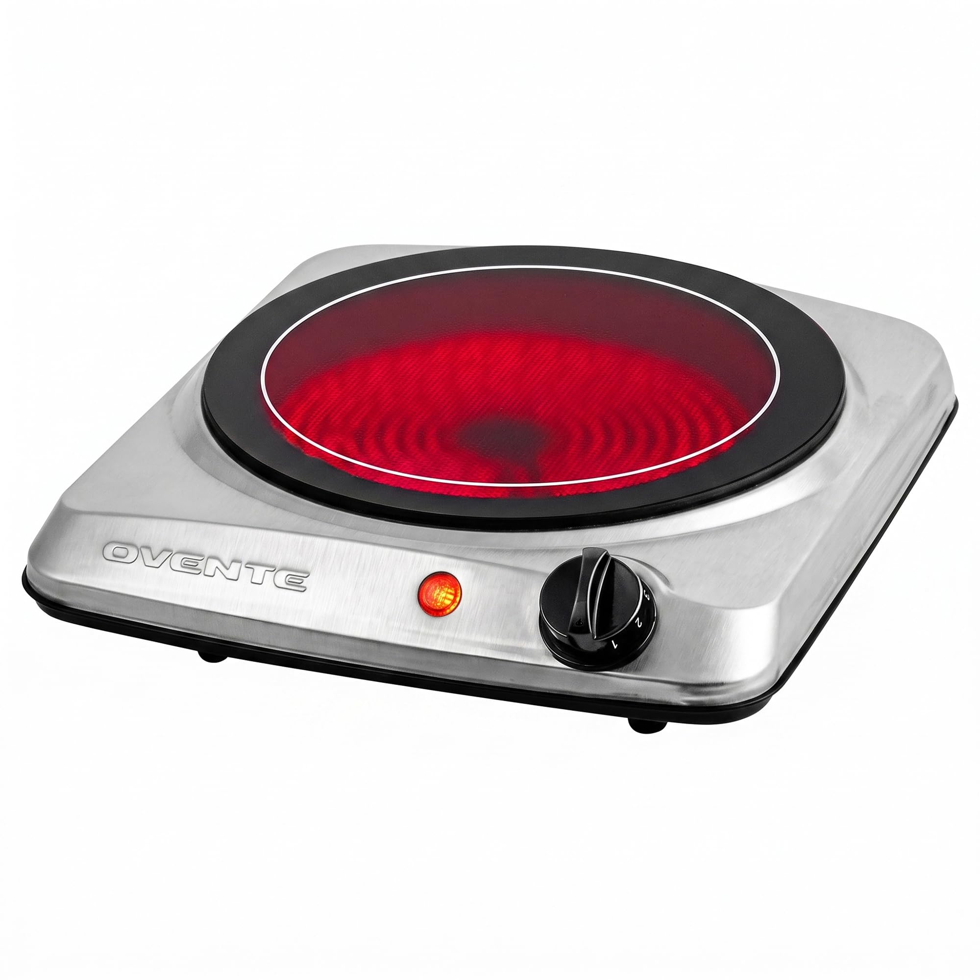 Ovente Countertop Infrared Burner â‚¬â€œ 1000 Watts â‚¬â€œ 7 Inch Ceramic Glass Single Plate Cooktop with Temperature Control, Non-Slip Feet â‚¬â€œ Indoor/Outdoor Portable Electric Stove â‚¬â€-image-40
