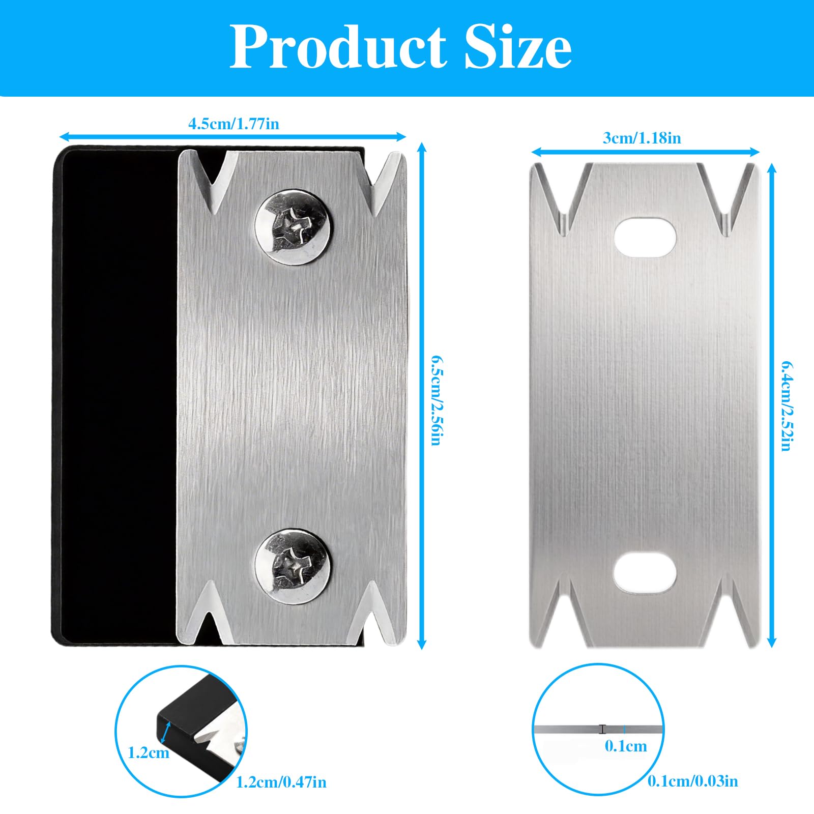 Recortadora de Bordes para Carpintería, Cortador Manual con 1 Cuchilla de Repuesto, Cepilladora Mano Antideslizante para Madera PVC ABS, Uso en Taller y Bricolaje