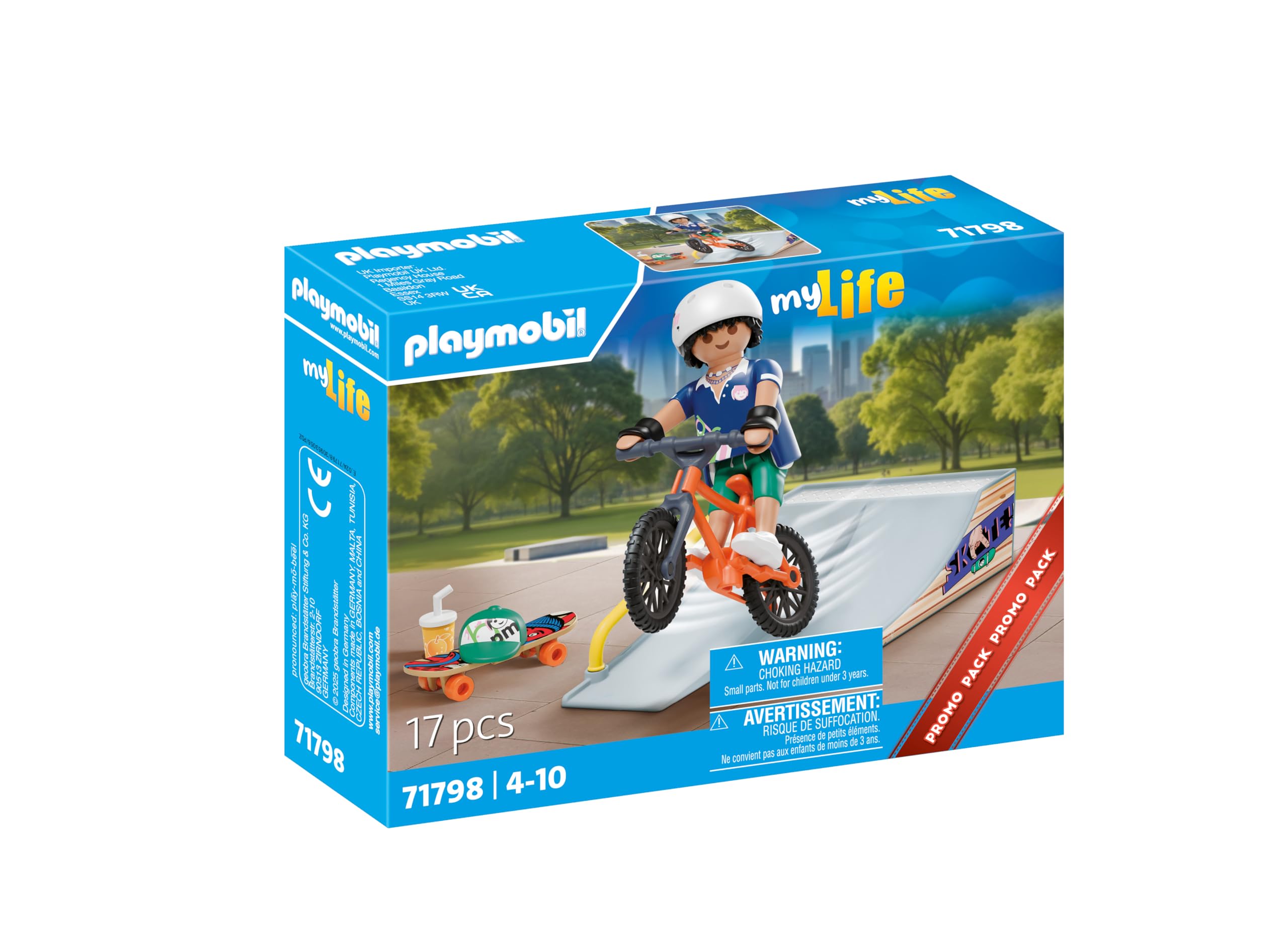 PLAYMOBIL 71798 Snowboarder Avec Glisse Ramp