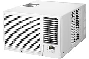 LG 18,000 BTU Window Air Conditioner with Wi-Fi and Heating