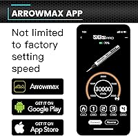 Vista 3 de AM ARROWMAX - Mini bolígrafo de grabado con 42 puntas, herramienta rotativa, control de movimiento inteligente, OLED, Bluetooth, aplicación, carga