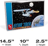 Vista 5 de AMT 1296 Star Trek Clásico U.S.S. Enterprise 1:650 Kit de Modelado