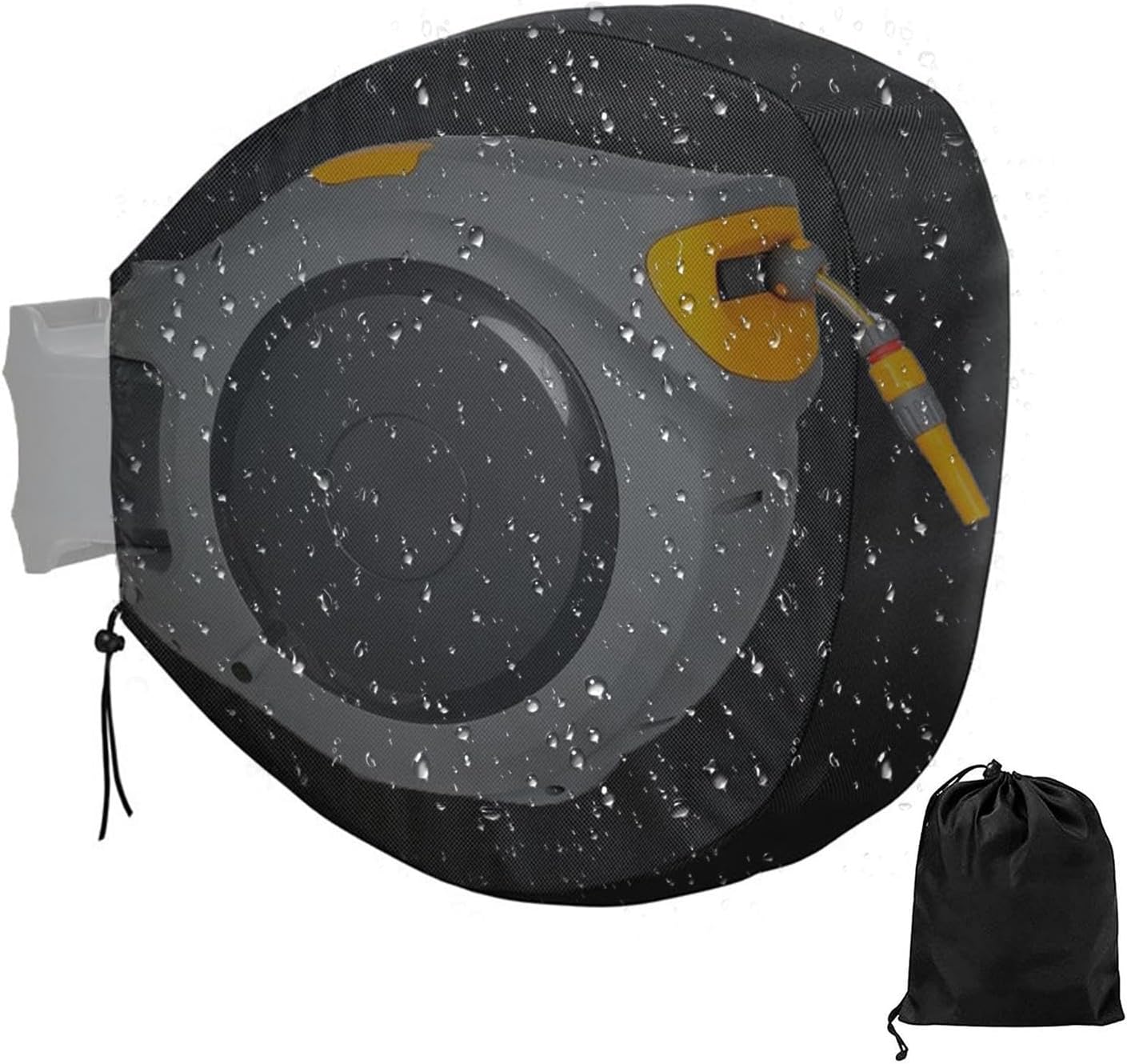 IUPPA Hose Reel Cover, Retractable Hose Reel Cover, 420d