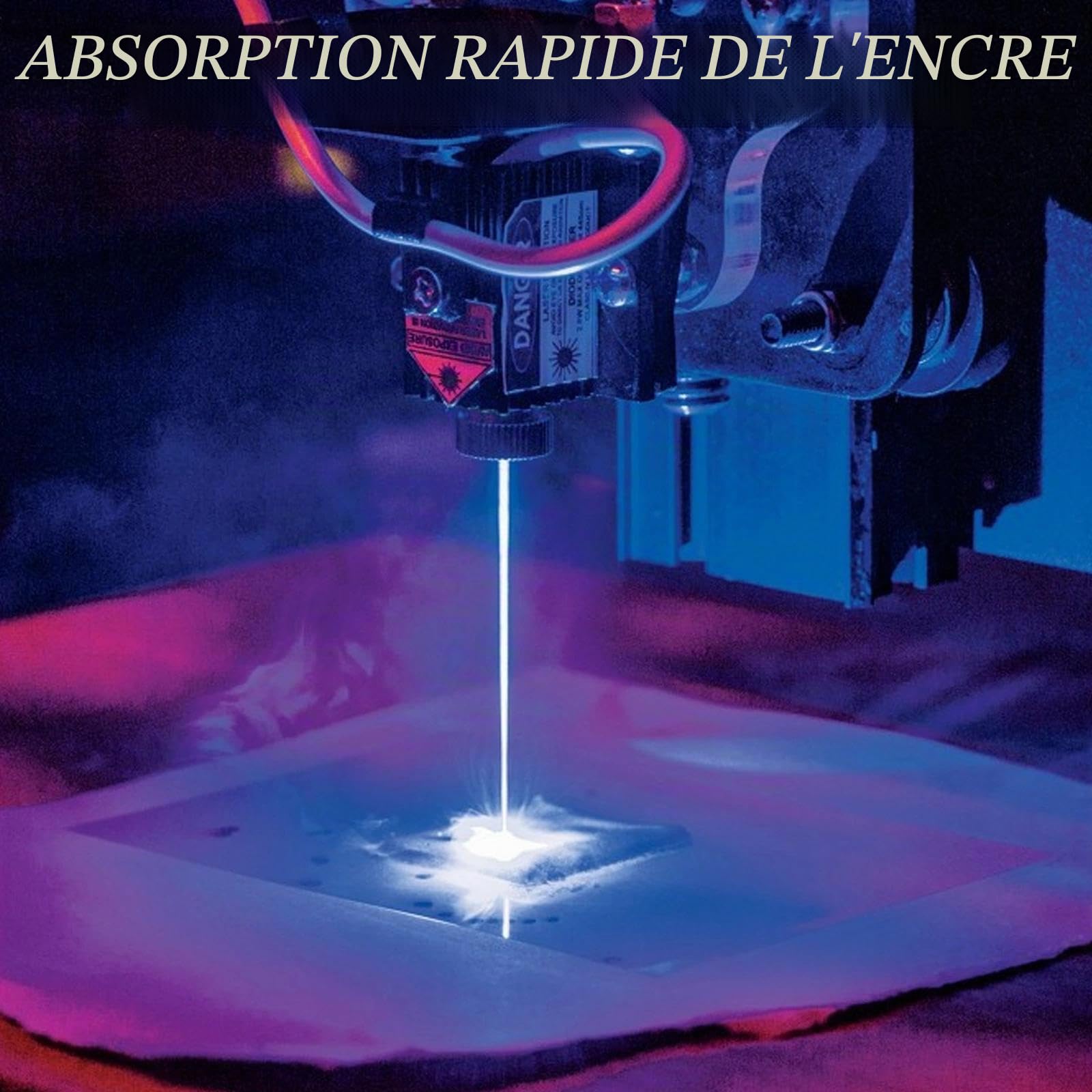 Lot de 2 Feuilles en Caoutchouc pour Tampons Laser A4 30x21cm 2,3mm d'Épaisseur Gomme à Graver Feuilles Tampon en Caoutchouc pour Machines de Gravure de Timbres Artisanaux de Bricolage (Gris)