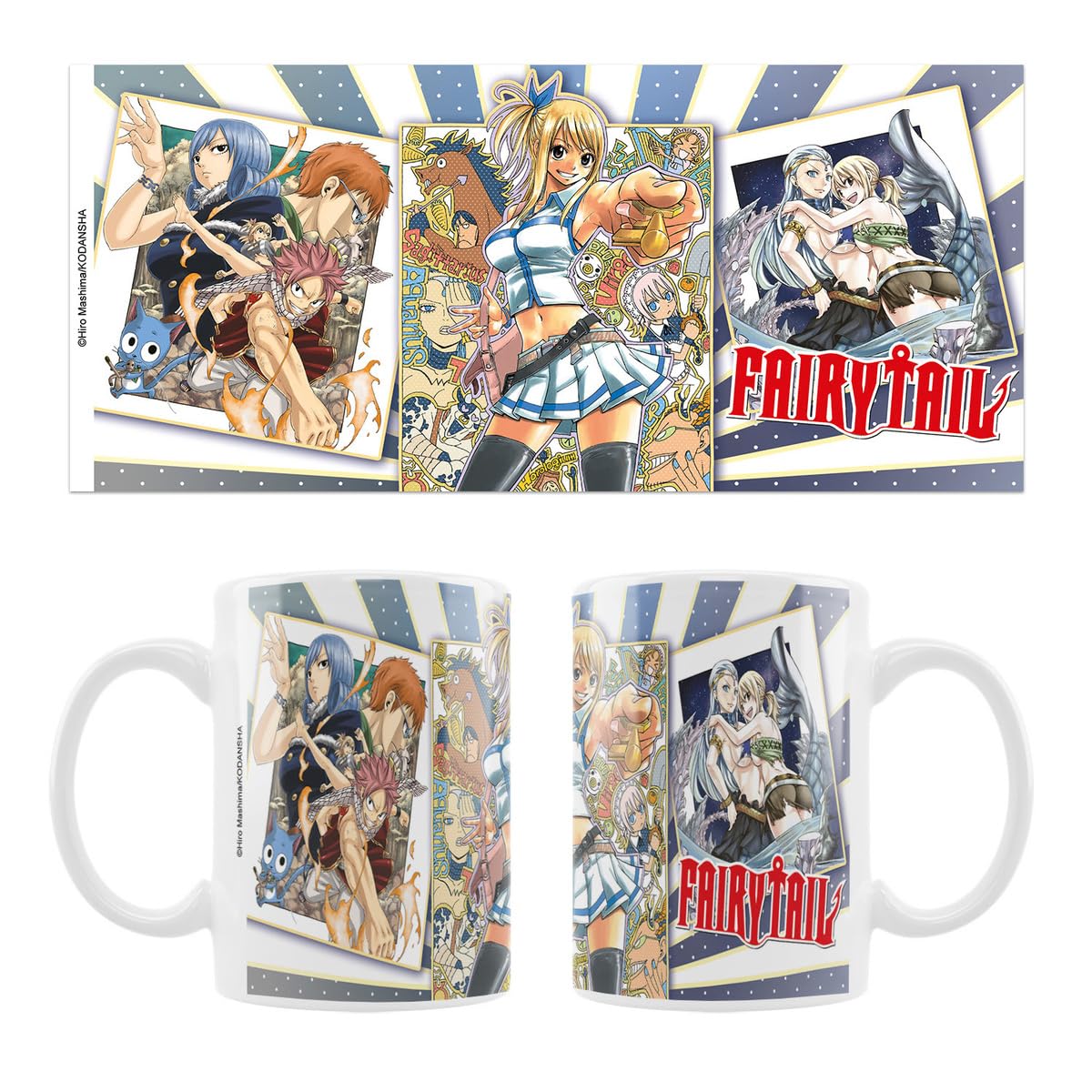 SAKAMI - Fairy Tail - Lucy - Manga Style - Mug - 320 ml - Original & Licensed