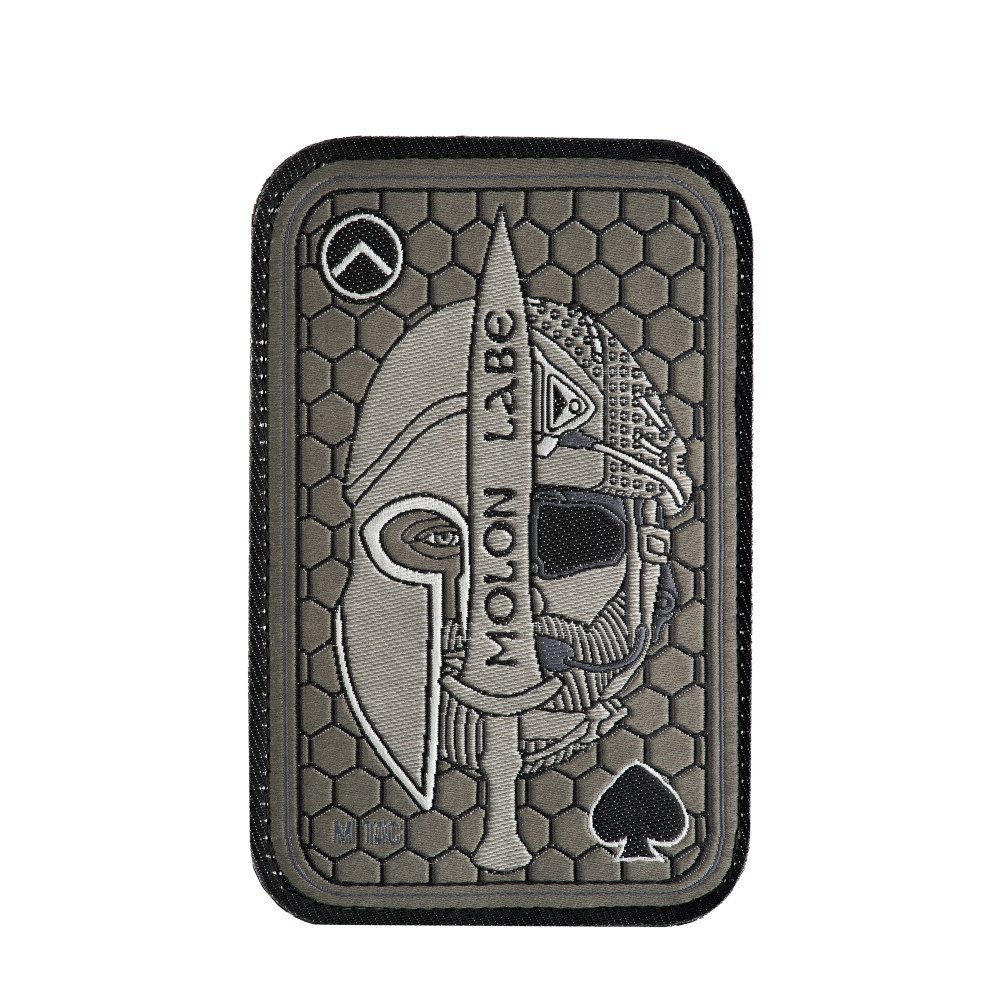M-Tac Molon Labe Morale Patch Spartan Helmet for Tactical Operator Cap