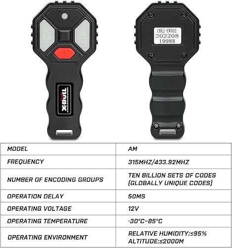 Miniatura 2 de X-BULL Nuevo cabrestante inalámbrico 2 Control remoto kit auricular interruptor coche ATV SUV 12V