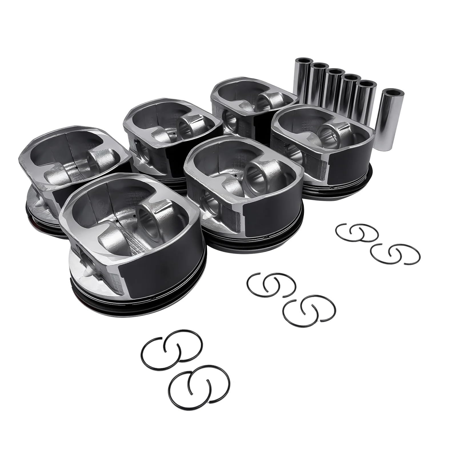 Jeu de segments de piston pour voiture Pistons AP01 avec segments pour Toyota 4Runner FJ Cruiser Tacoma 4.0L V6 1GRFE (2003-2009) réparation