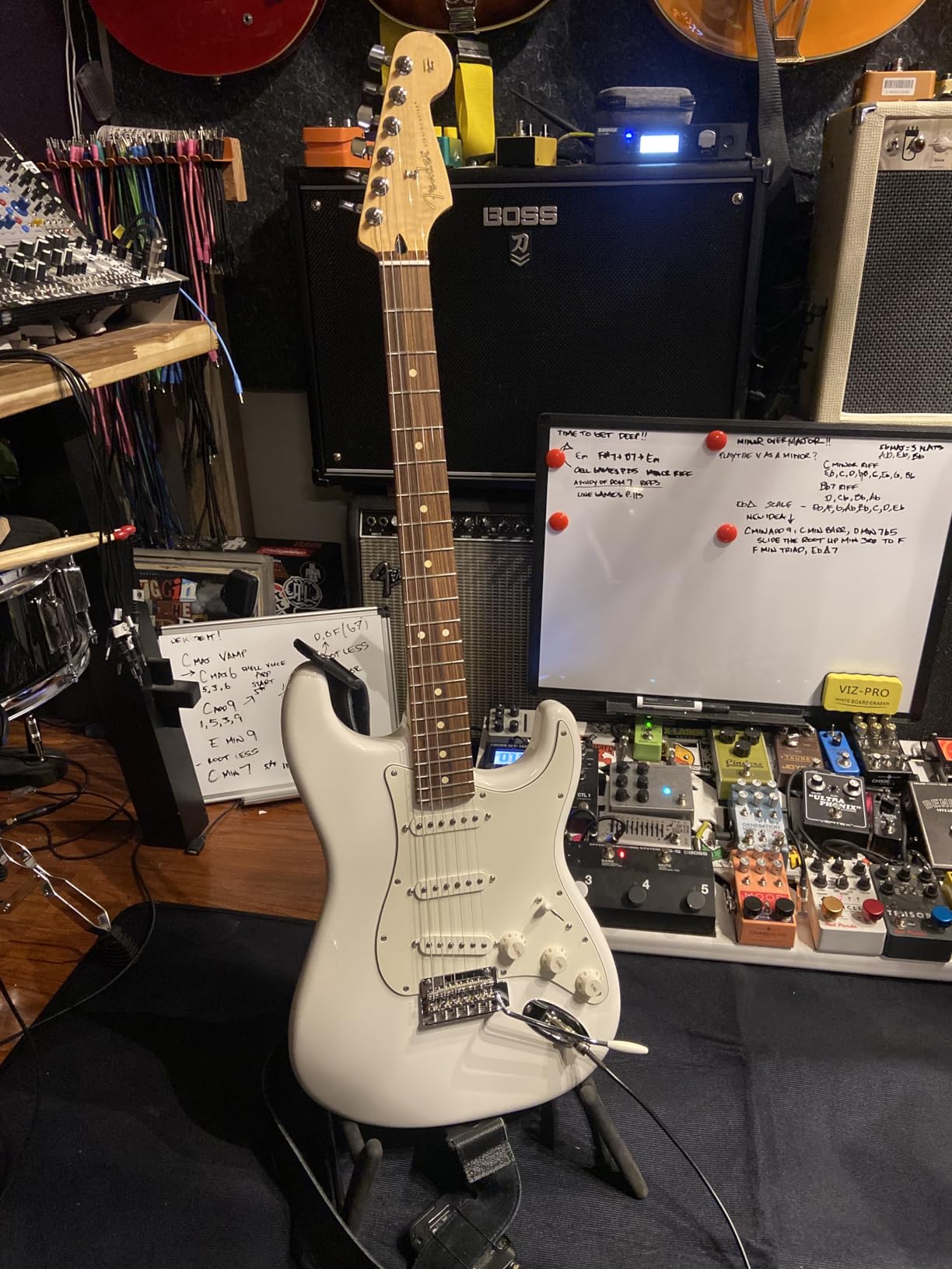 31/mo Finance Fender Player Stratocaster SSS Electric Guitar, Black