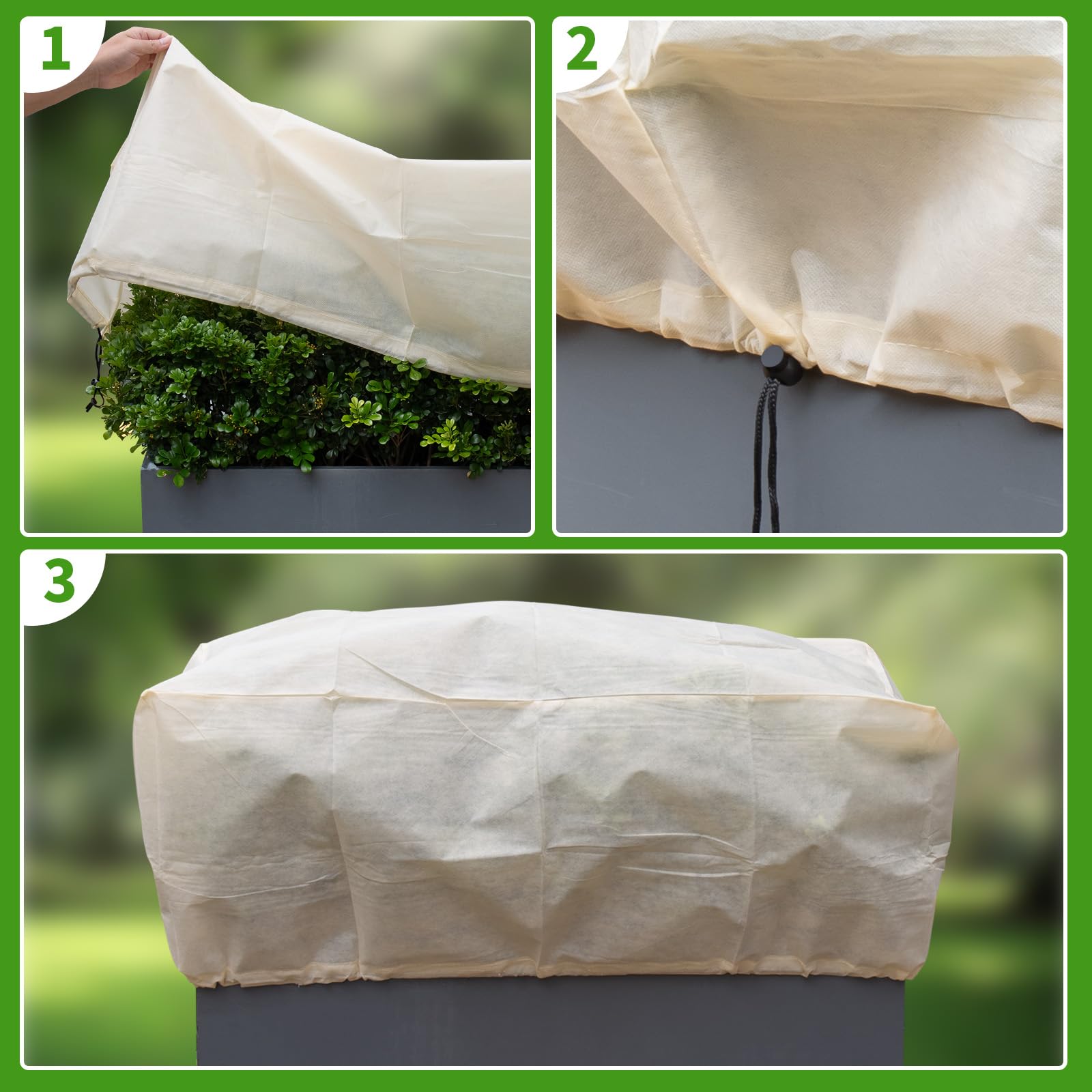 iBamso Winter Plant Fleece Frost Protection Cover - Image 4