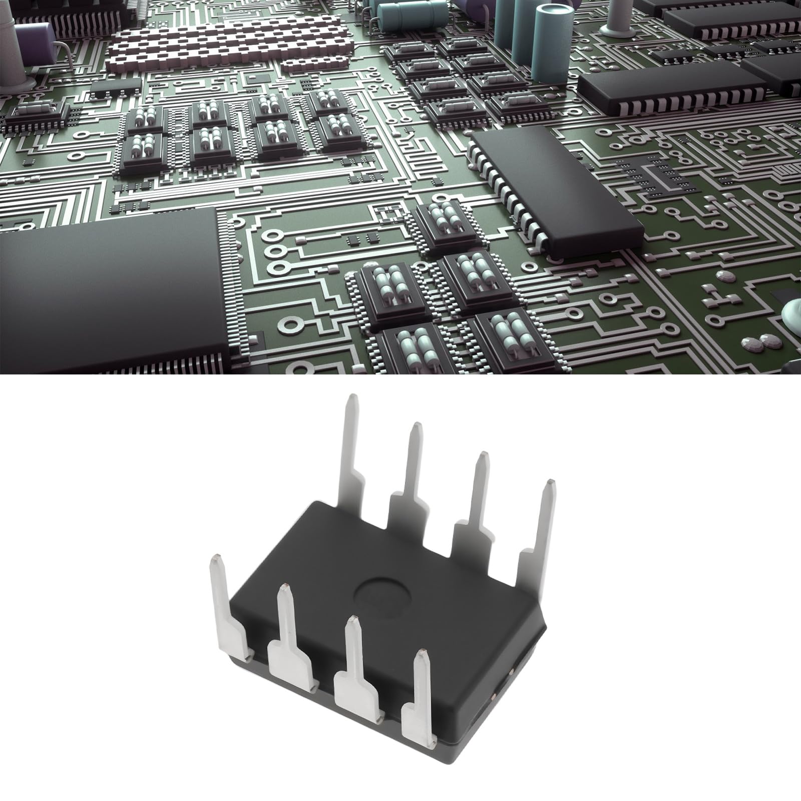 ECSiNG 10Pcs ICL7660 ICL7660S ICL7660SCPAZ CMOS Convertitore di tensione IC PDIP-8 per efficiente