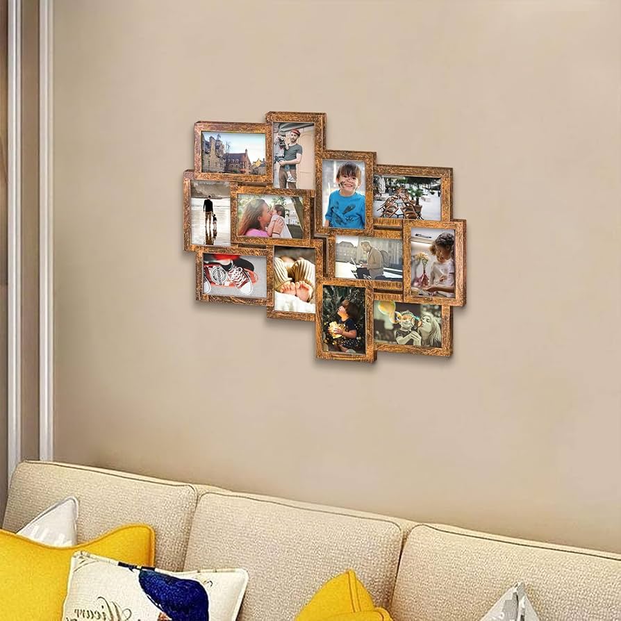 Amazon.co.jp: JM-Deco フォトフレーム コラージュ 12枚 同窓会