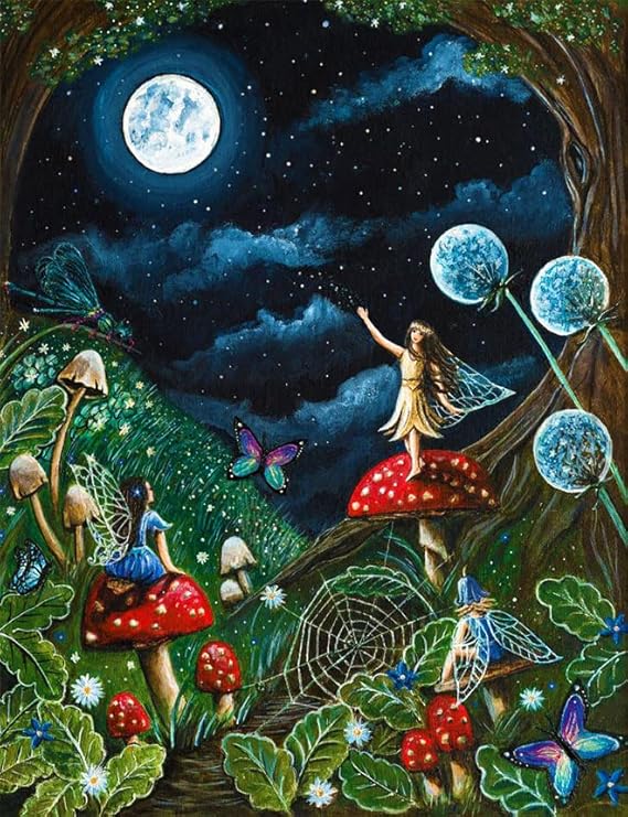 Amphol Paint by Number for Adults, Acrylic Adult Paint by