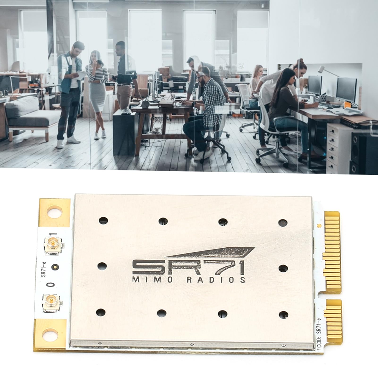 SIXRUN Karta Sieciowa Mini PCI-E, Atheros AR9280 400mW