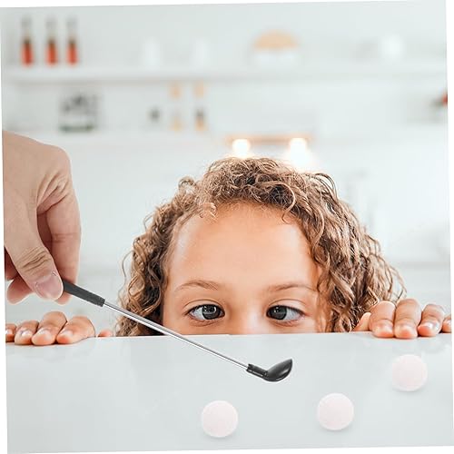 Miniatura 5 de Juego de mini putter de golf con bolas pequeñas, palos de golf realistas de escritorio para interiores para el desarrollo de habilidades, fomentar