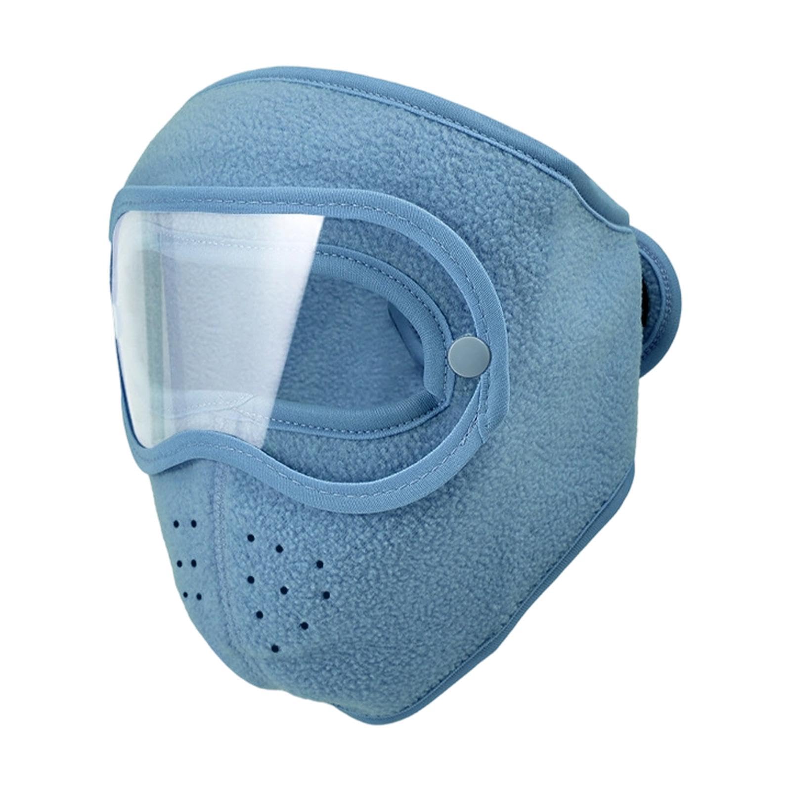 CALANDIS Winter Mask Soft Breathable Reusable Protector for Adults Men Women Climbing Blue | Hats & Headwear | Clothing | Winter Sports | Sporting Goods-image-36