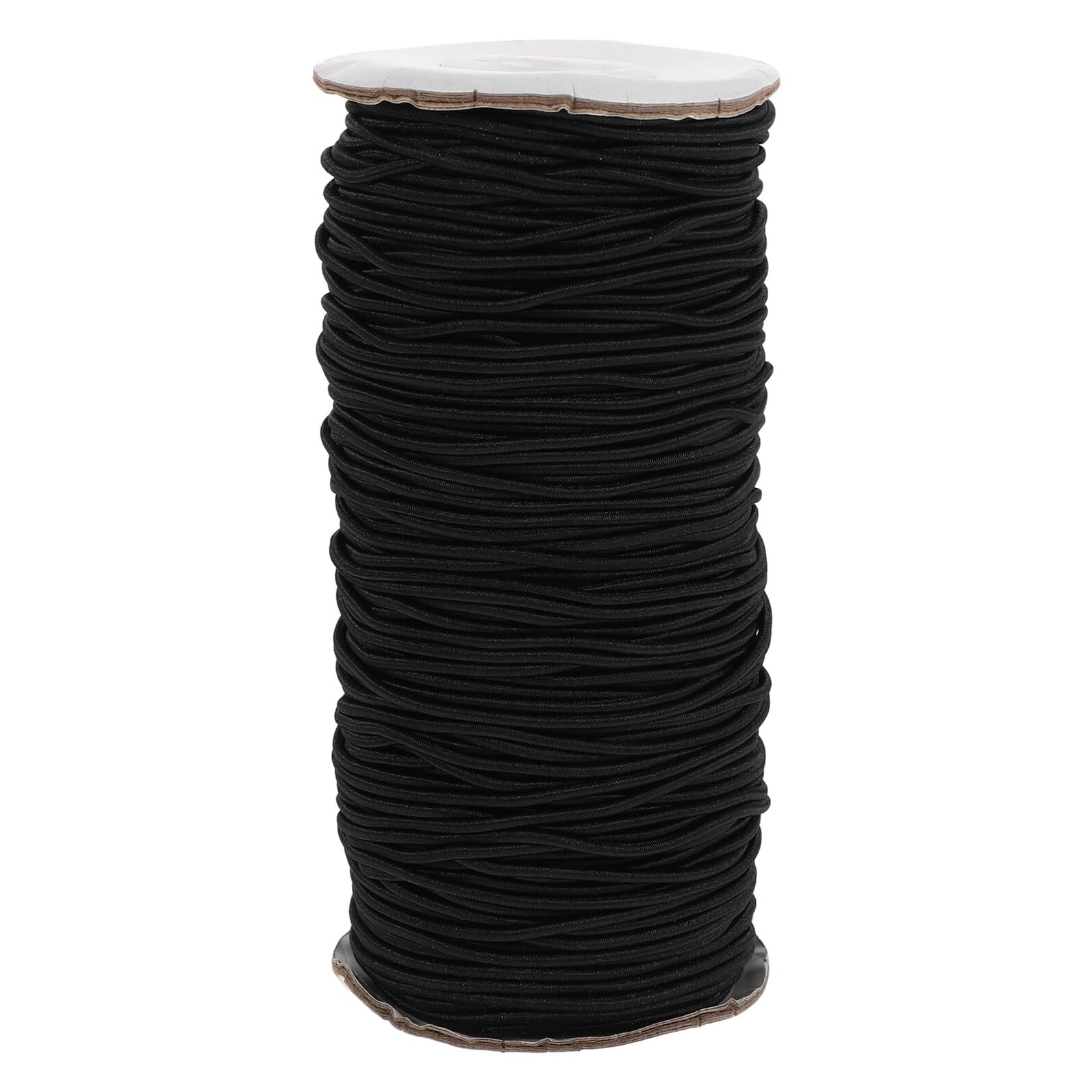 Cordon élastique rond noir pour ajuster vos ceintures de pantalons
