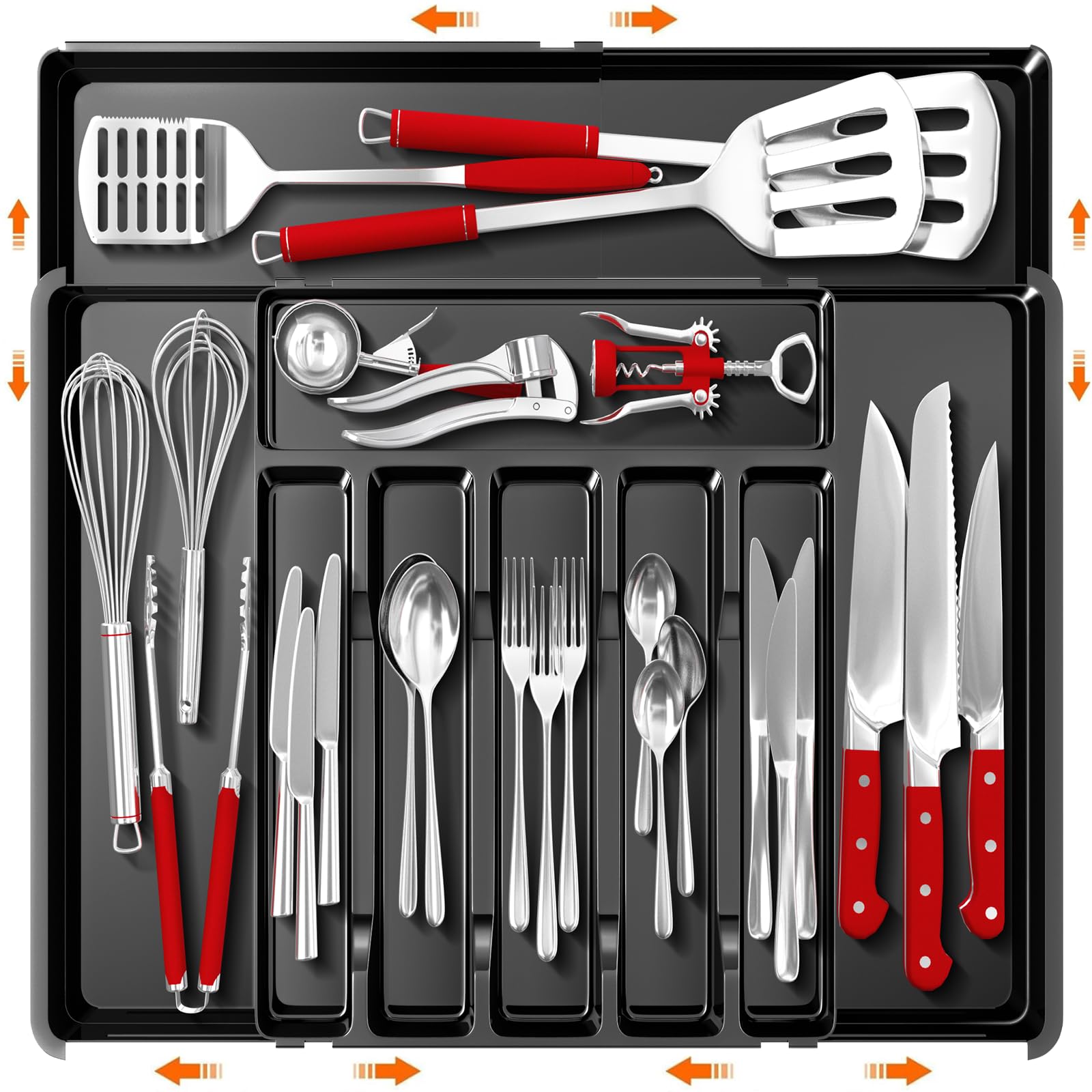 Grand organisateur de tiroir Silverware